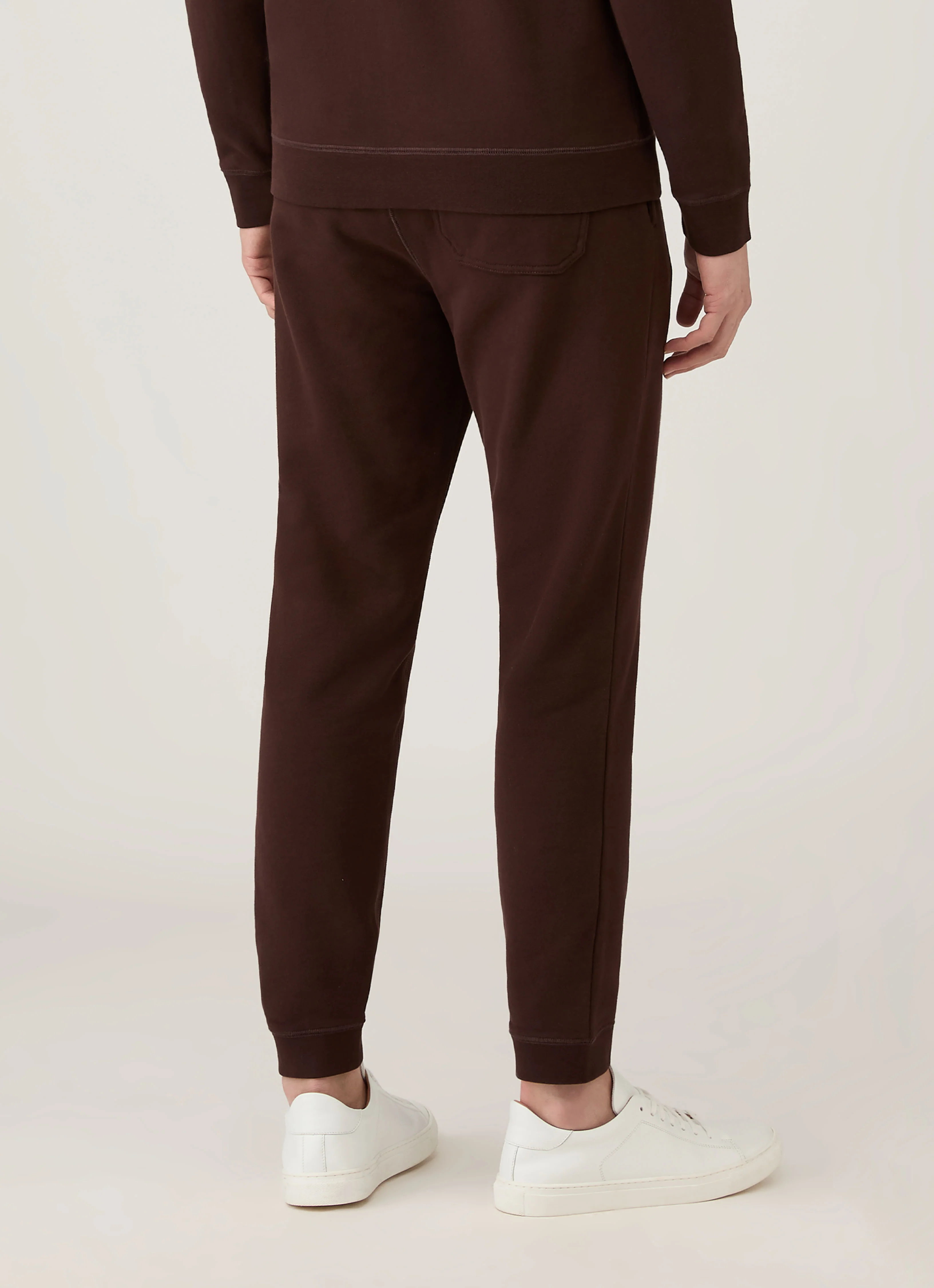 Men's Loopback Sweatpants in Truffle - Image 5