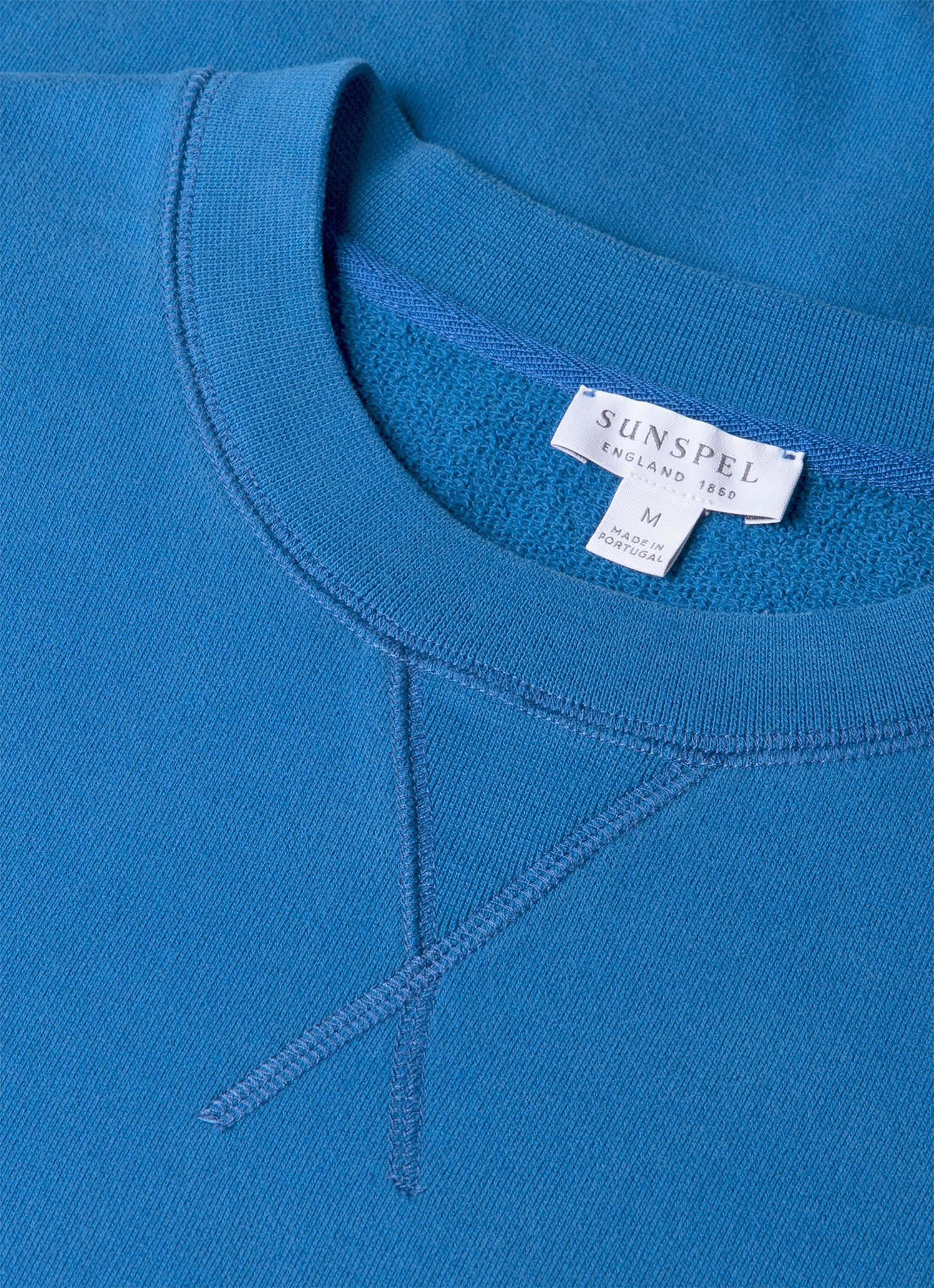 Men's Loopback Sweatshirt in Cobalt - Image 4