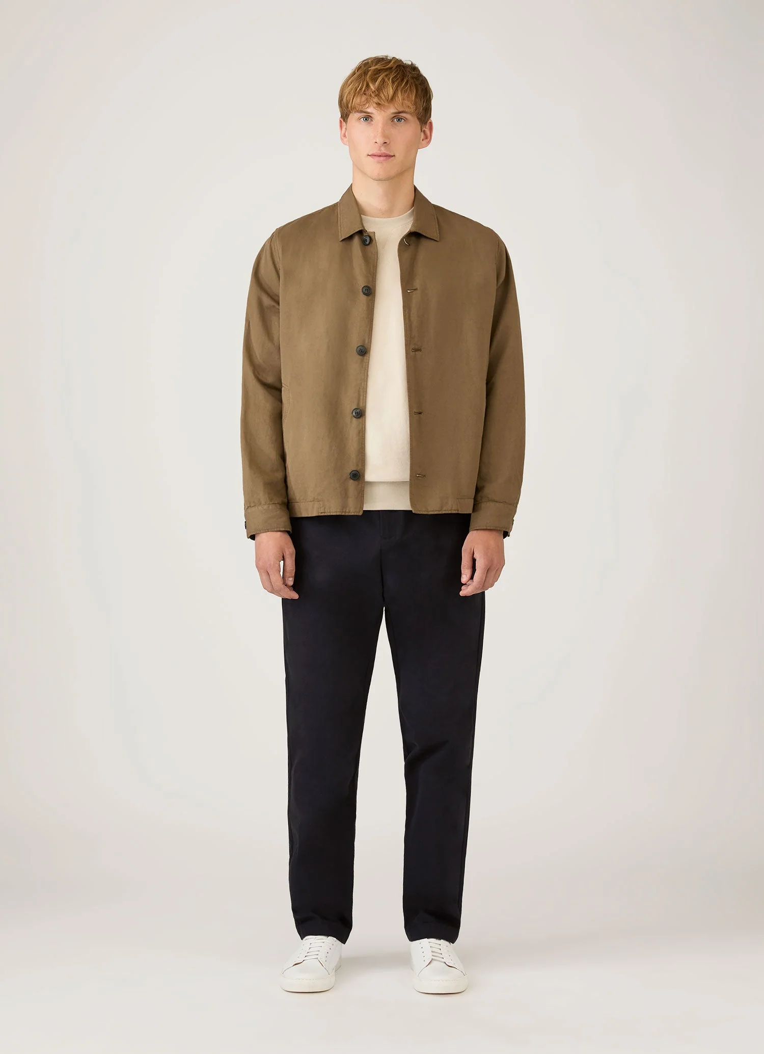 Men's Loopback Sweatshirt in Hazelwood - Image 3