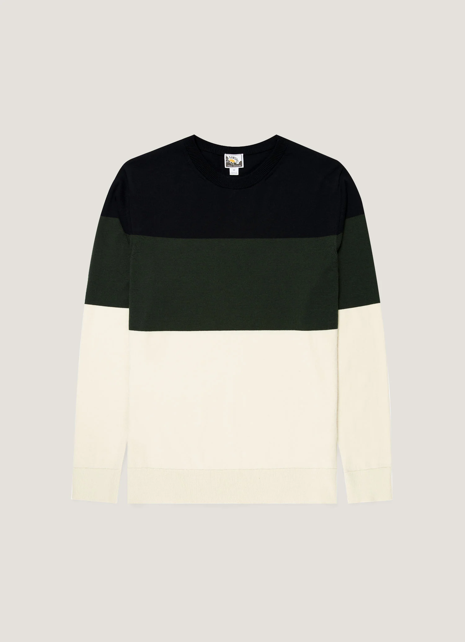 Men's Sunspel x Paul Weller Jumper in Forest