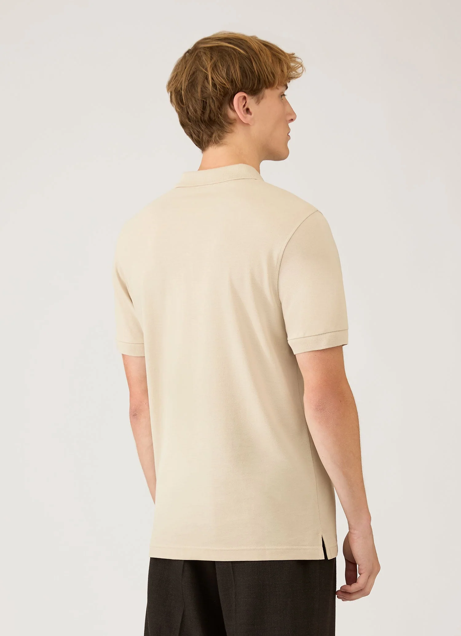 Men's Piqué Polo Shirt in Hazelwood - Image 5