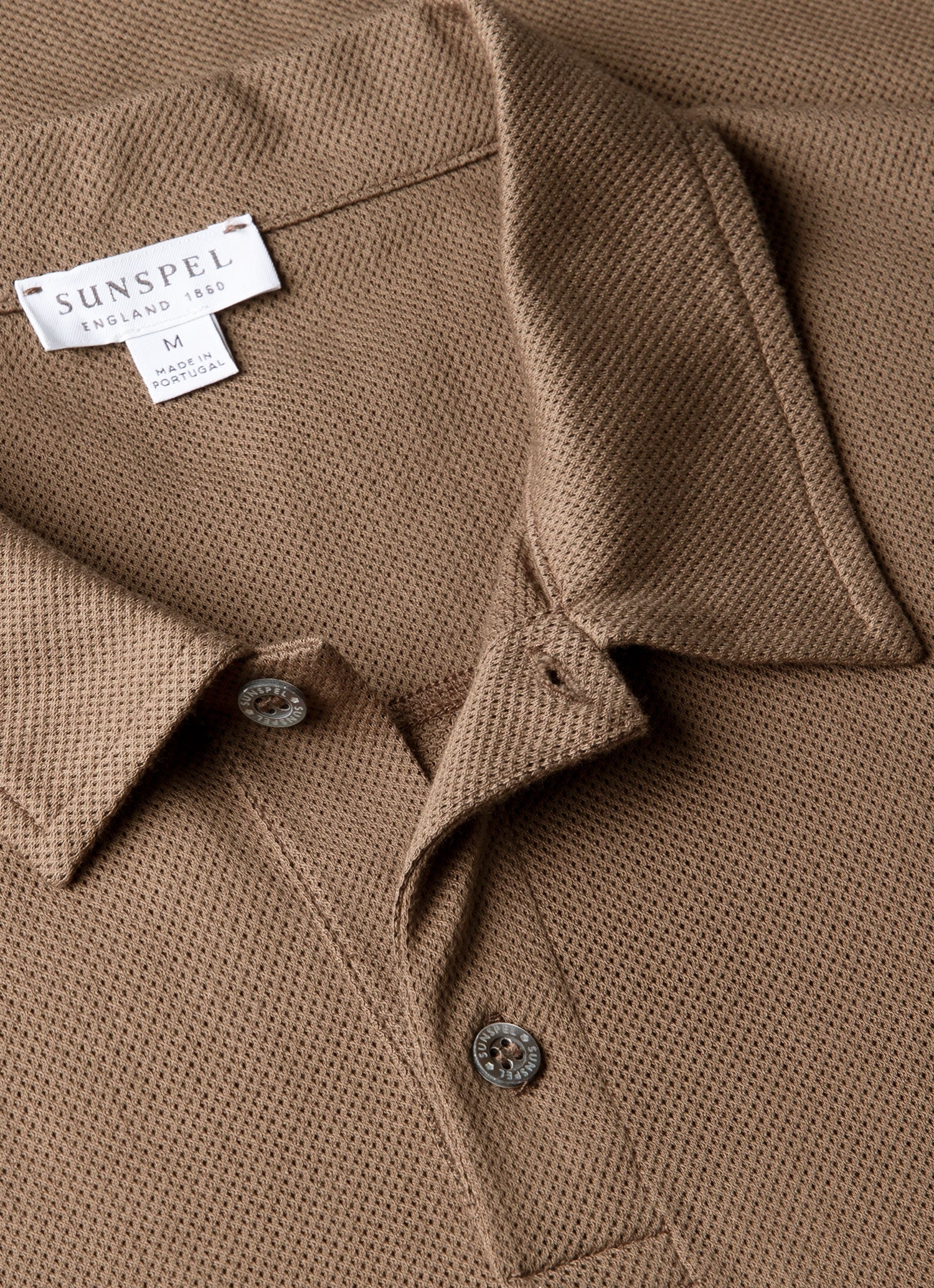 Men's Regular Fit Riviera Polo Shirt in Dark Cedar - Image 4