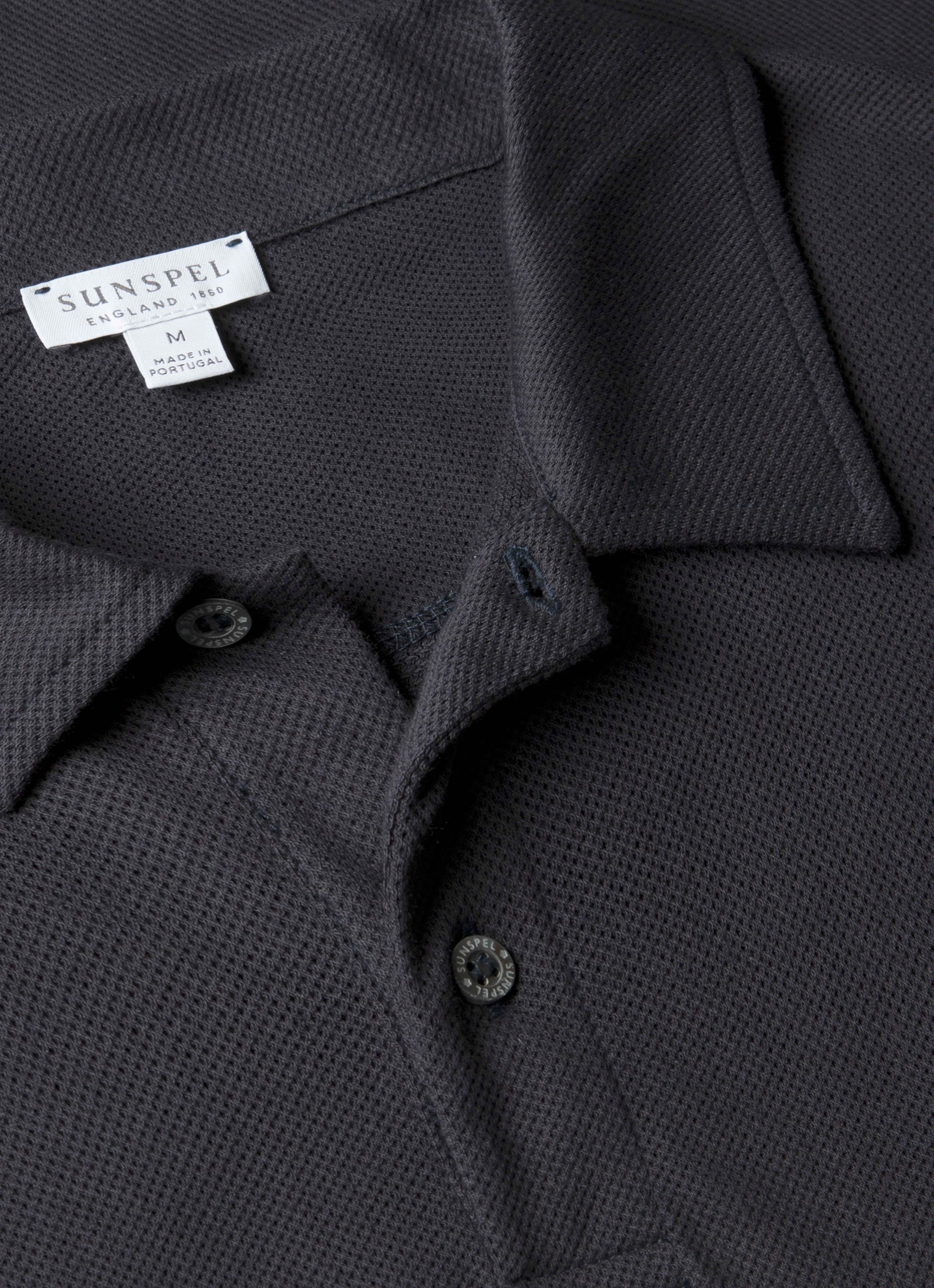 Men's Regular Fit Riviera Polo Shirt in Navy - Image 4