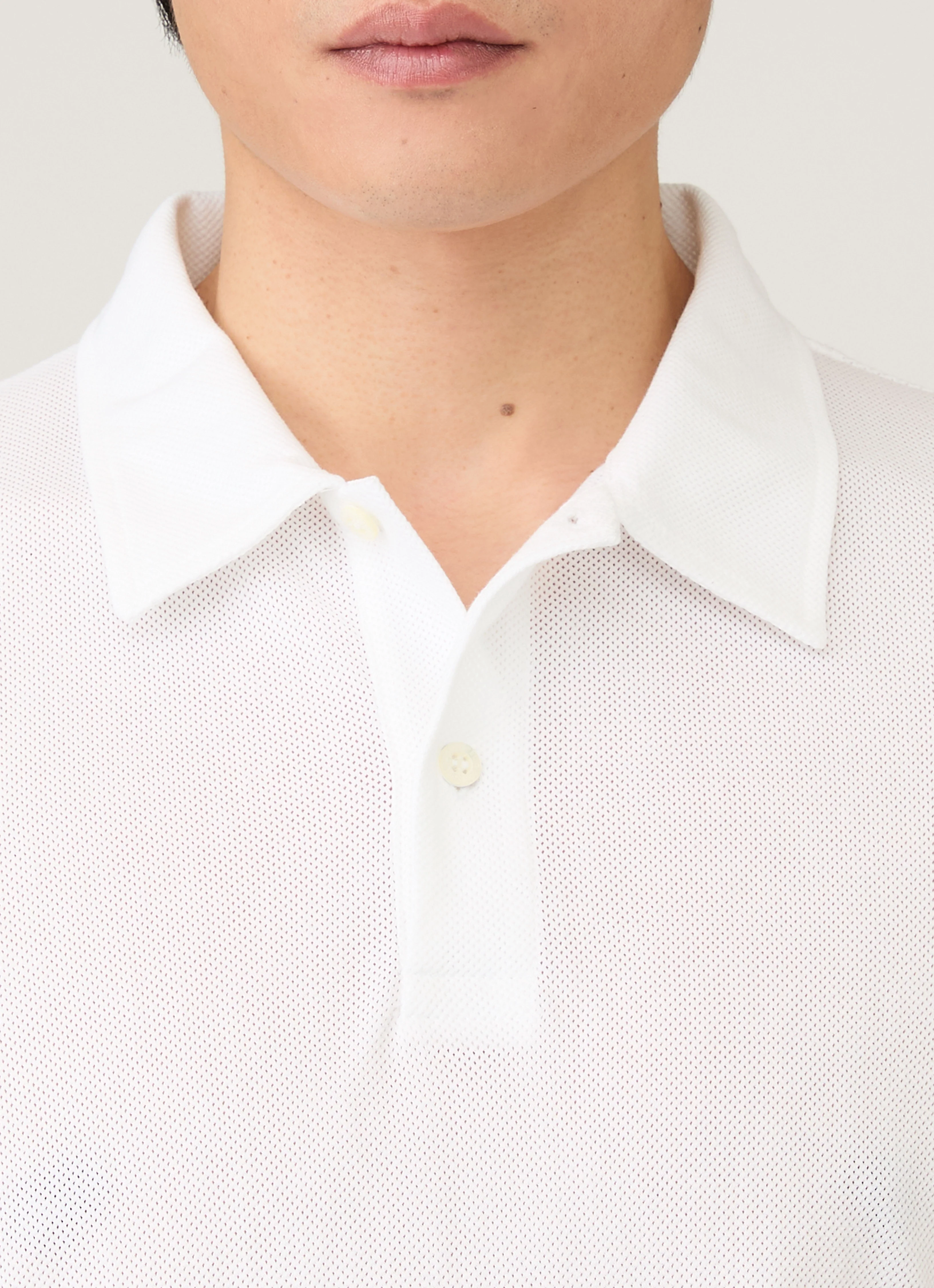 Men's Regular Fit Riviera Polo Shirt in White - Image 6