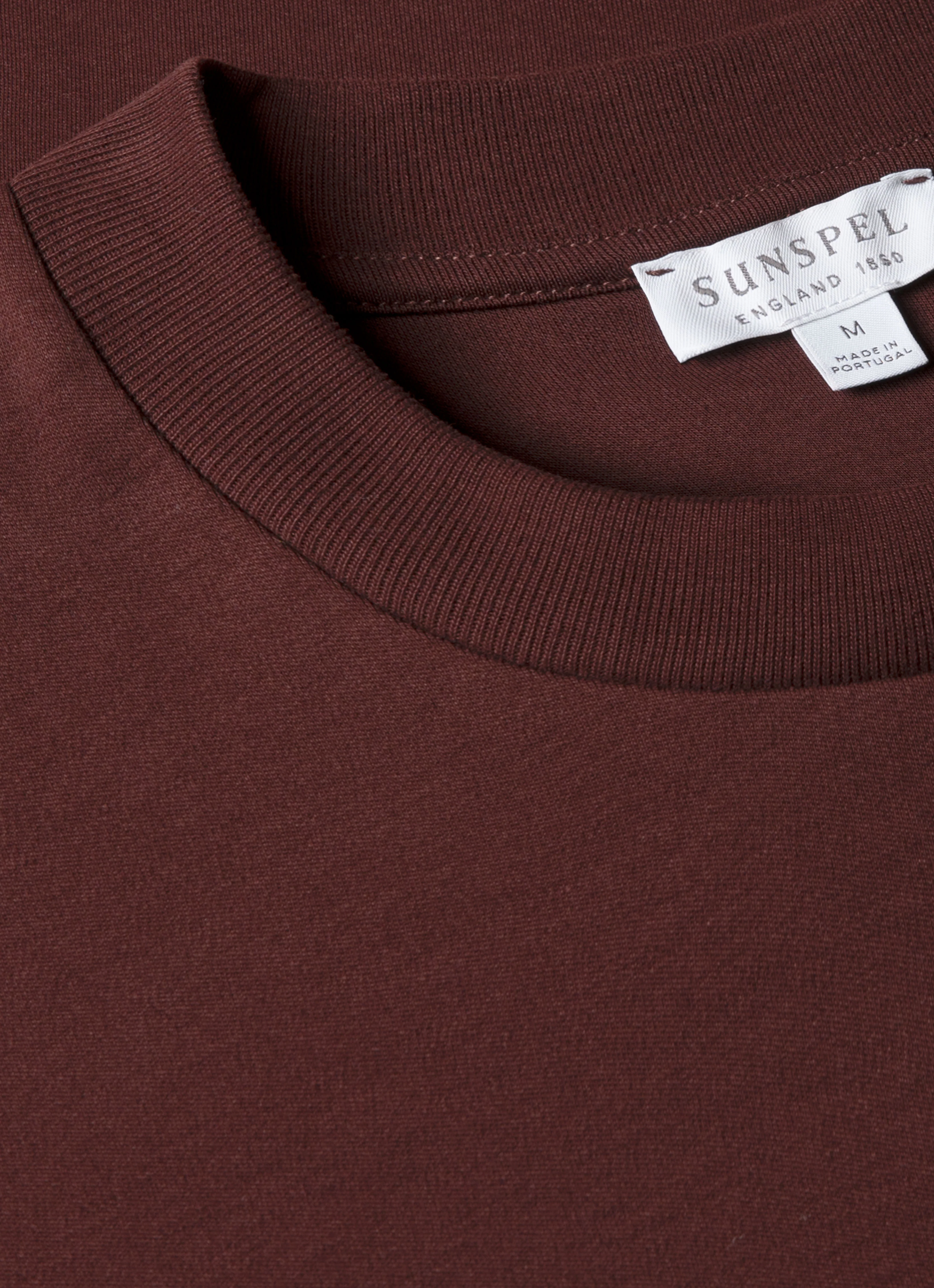 Men's Relaxed Fit Heavyweight T-shirt in Bakelite - Image 4