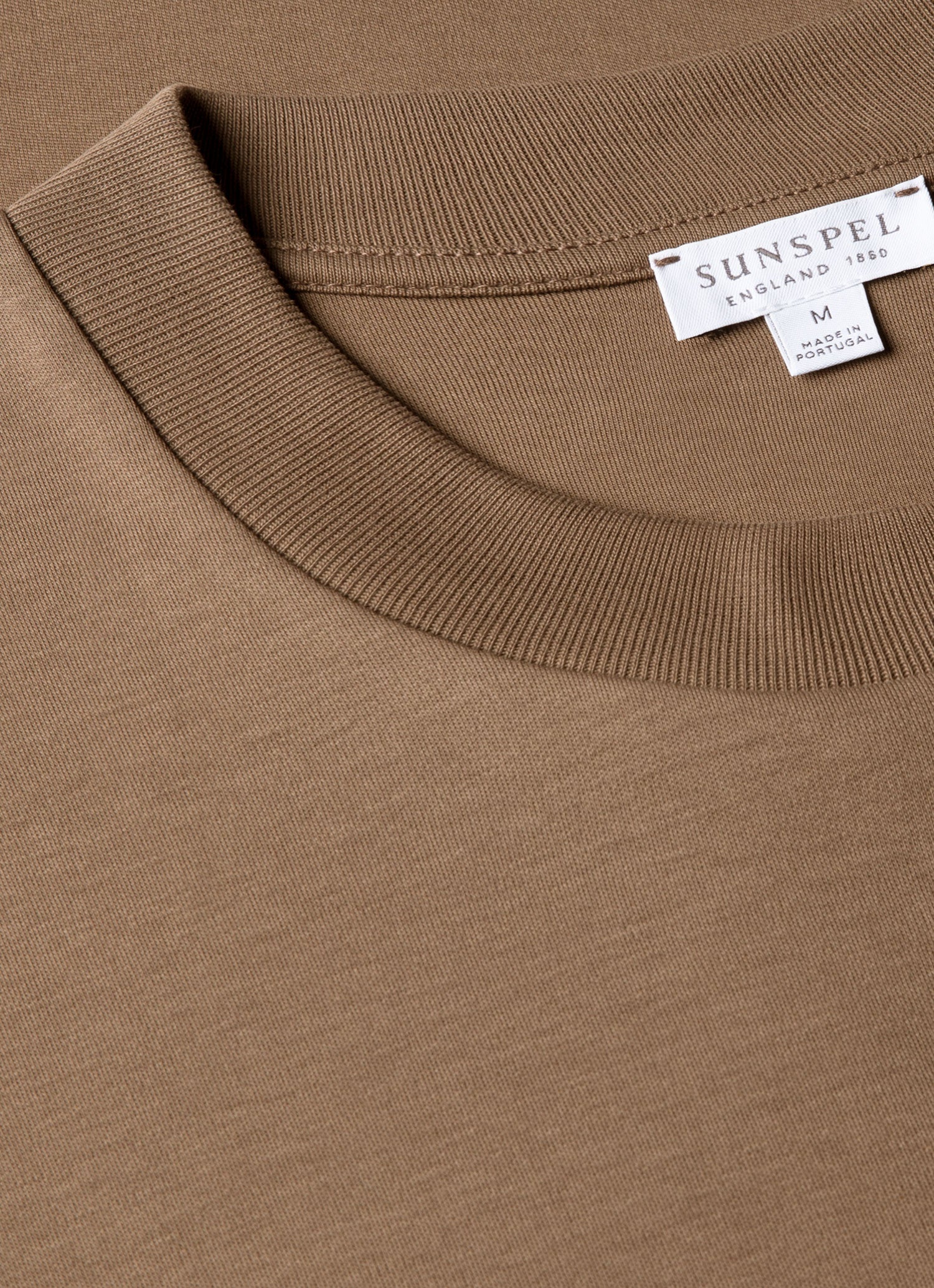 Men's Relaxed Fit Heavyweight T-shirt in Dark Cedar - Image 4