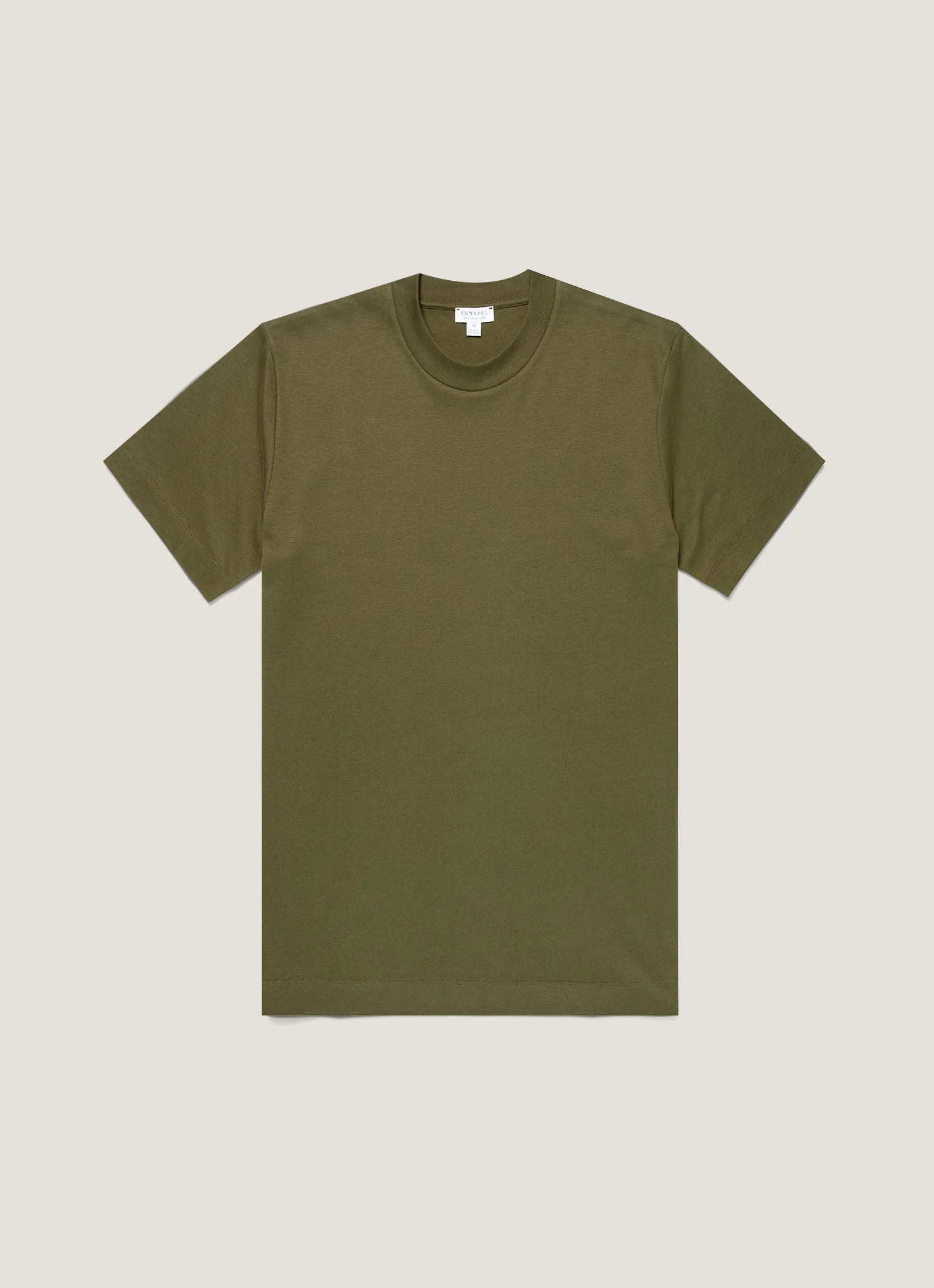 Men's Relaxed Fit Heavyweight T-shirt in Deep Olive