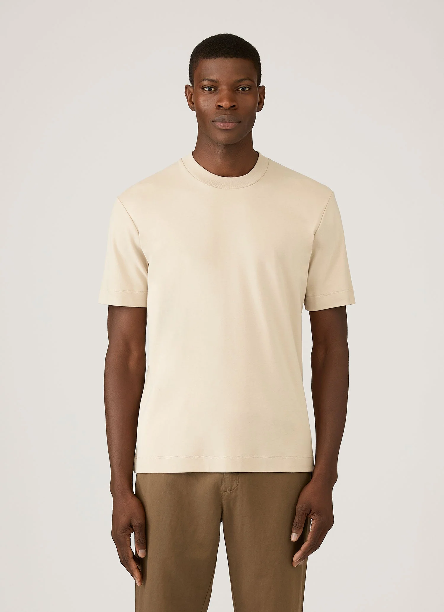 Men's Relaxed Fit Heavyweight T-shirt in Hazelwood - Image 2