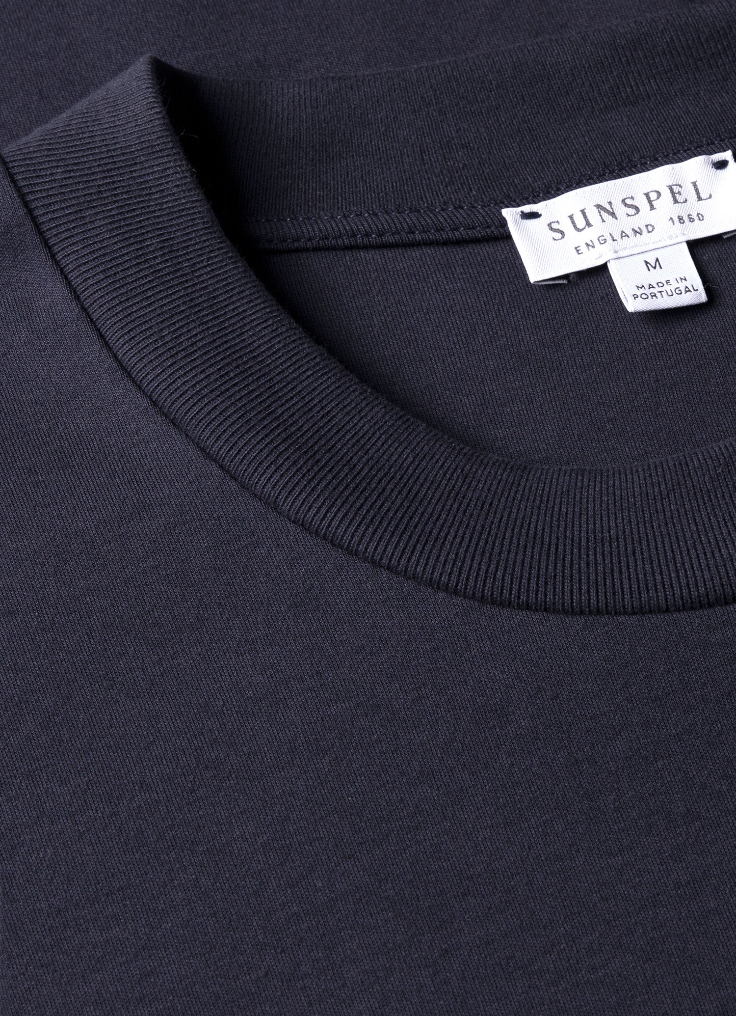 Men's Relaxed Fit Heavyweight T-shirt in Navy - Image 4