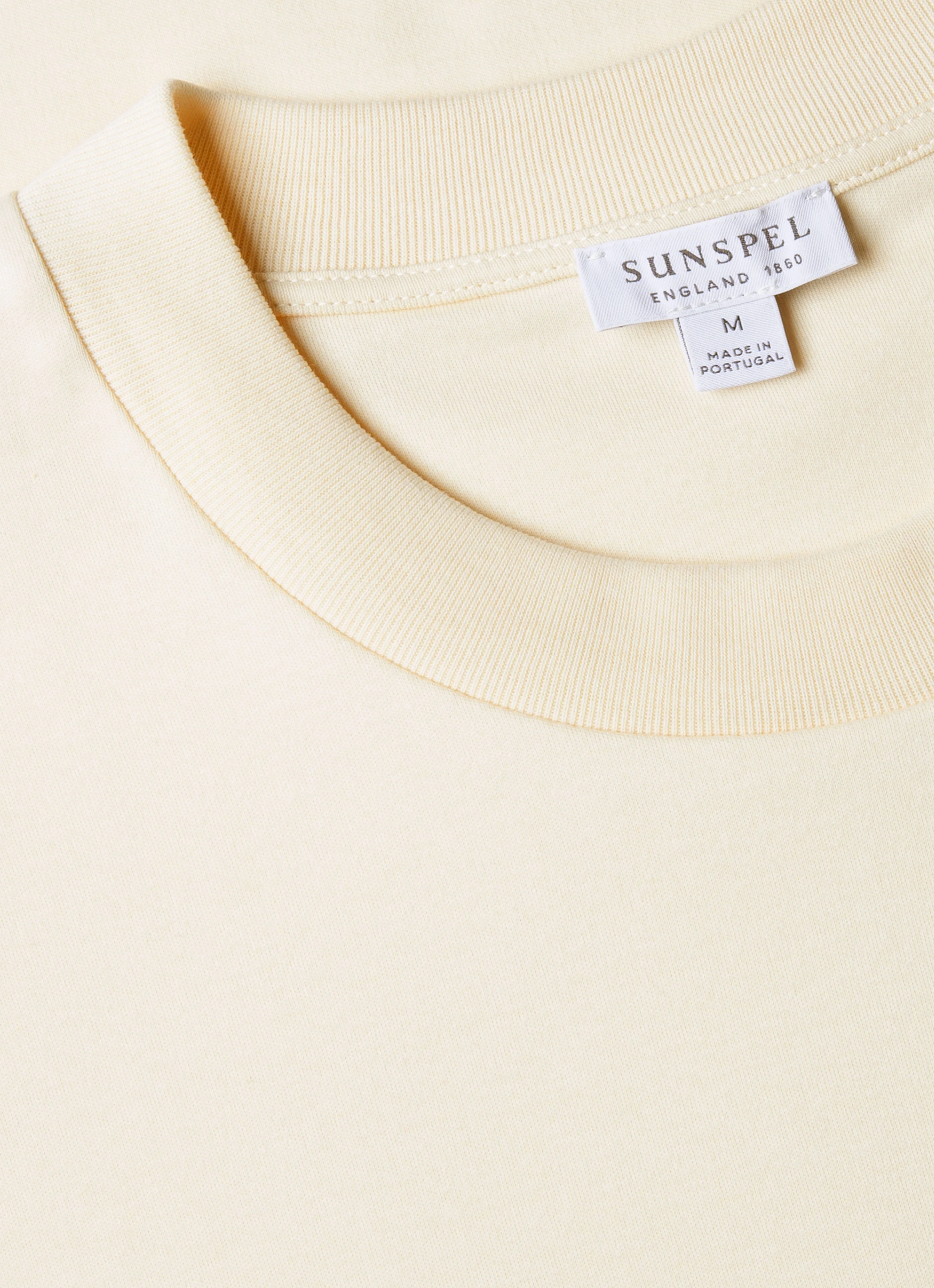 Men's Relaxed Fit Heavyweight T-shirt in Undyed - Image 4