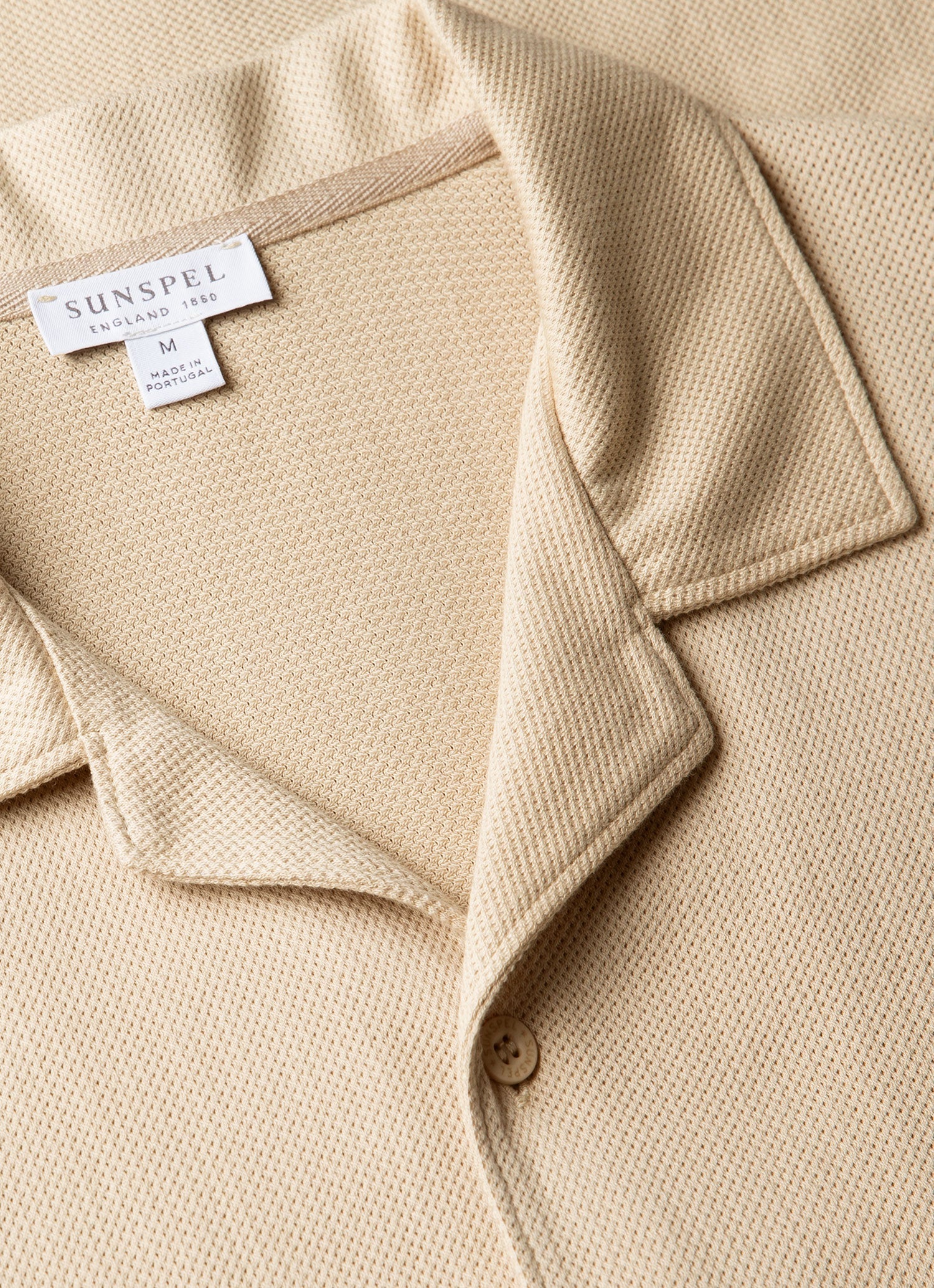 Men's Riviera Camp Collar Shirt in Hazelwood - Image 4