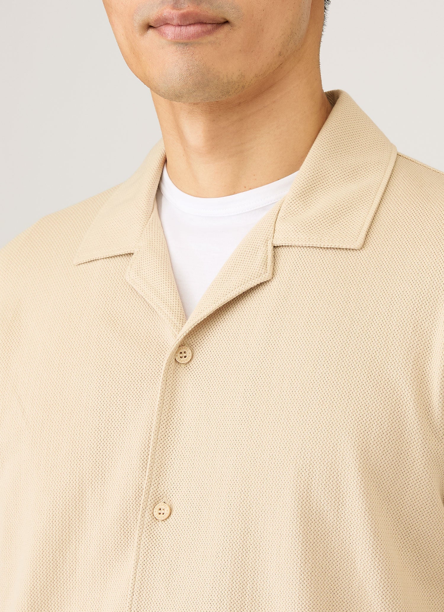 Men's Riviera Camp Collar Shirt in Hazelwood - Image 6