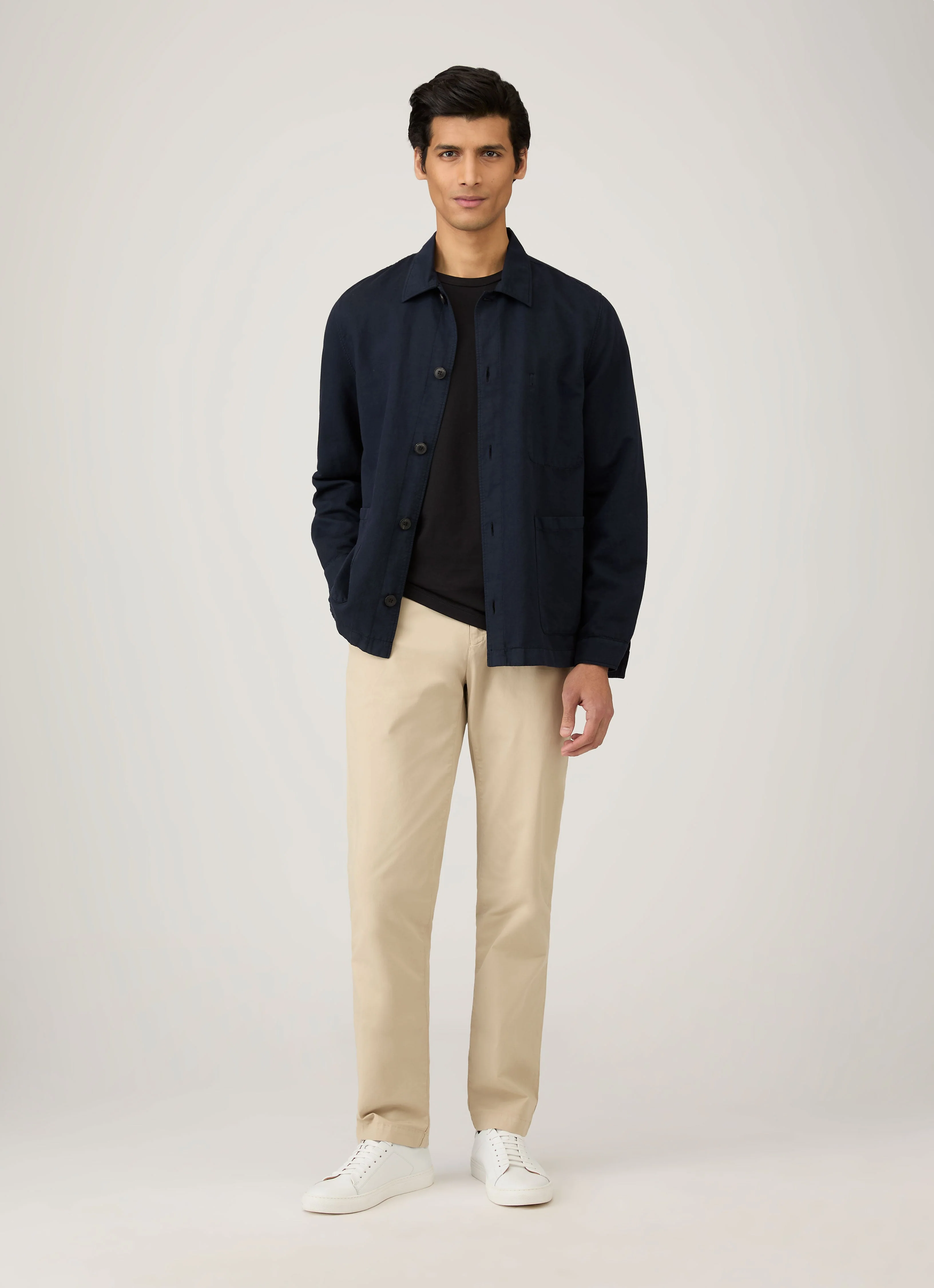 Men's Riviera T-shirt in Black - Image 3