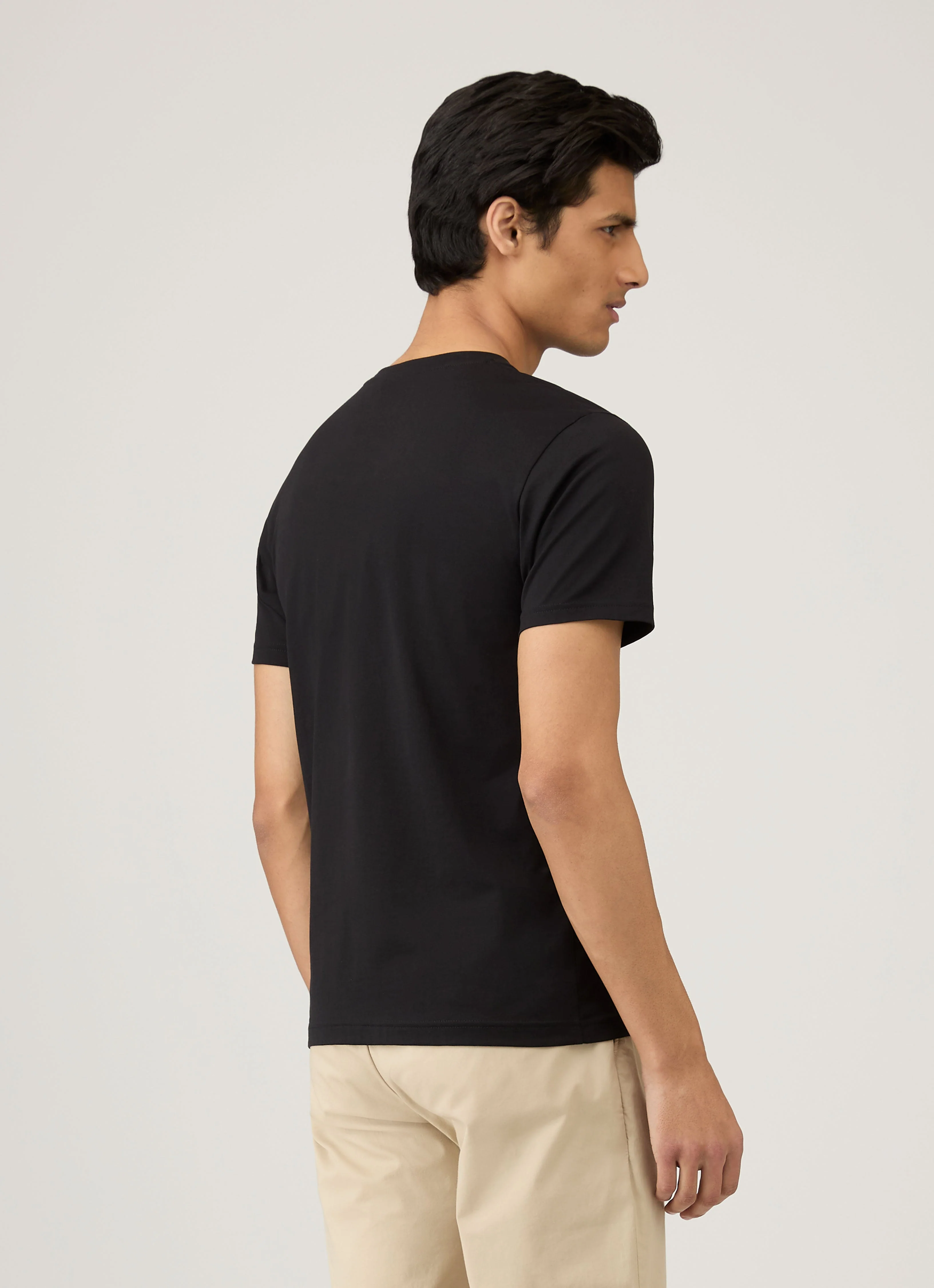 Men's Riviera T-shirt in Black - Image 5