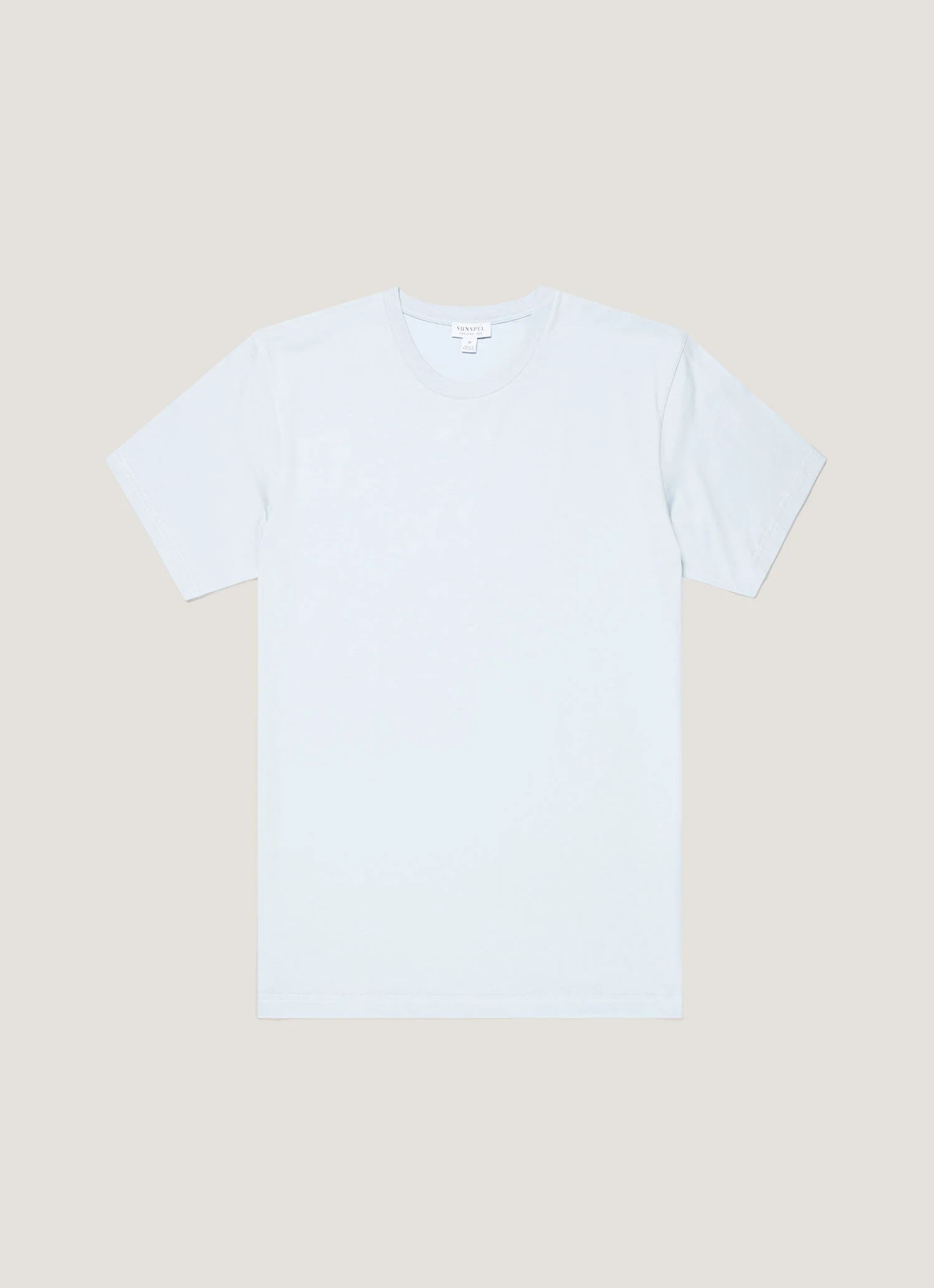 Men's Riviera Midweight T-shirt in Pastel Blue