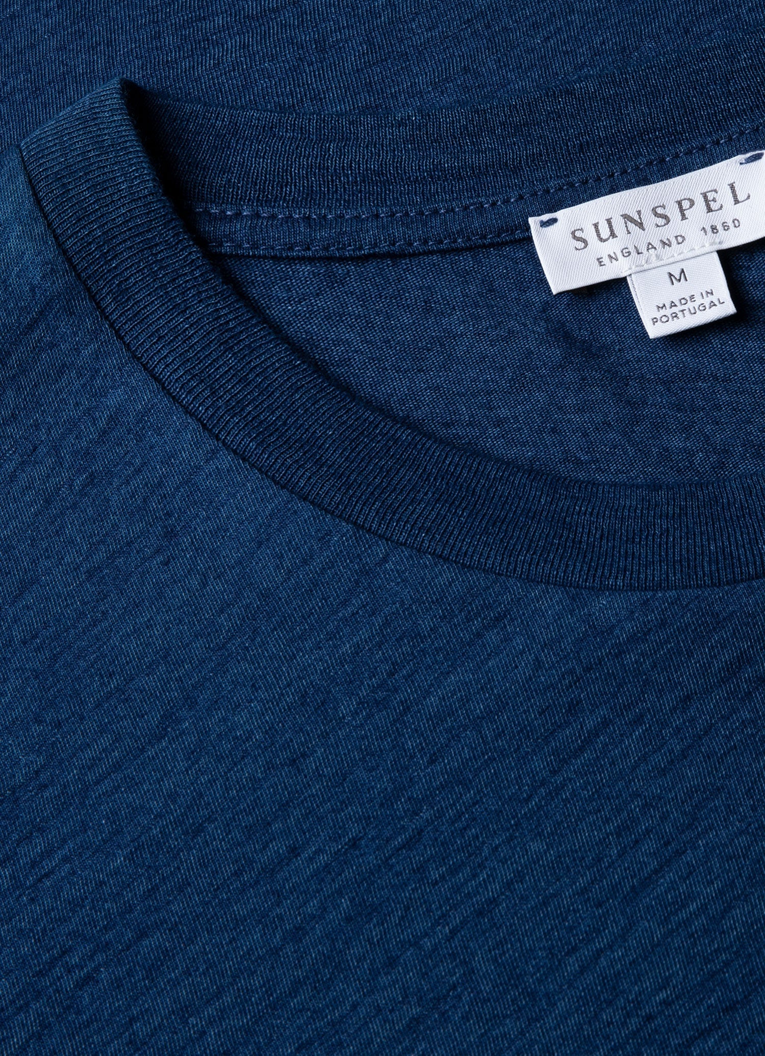 Men's Riviera Midweight T-shirt in Real Indigo - Image 4