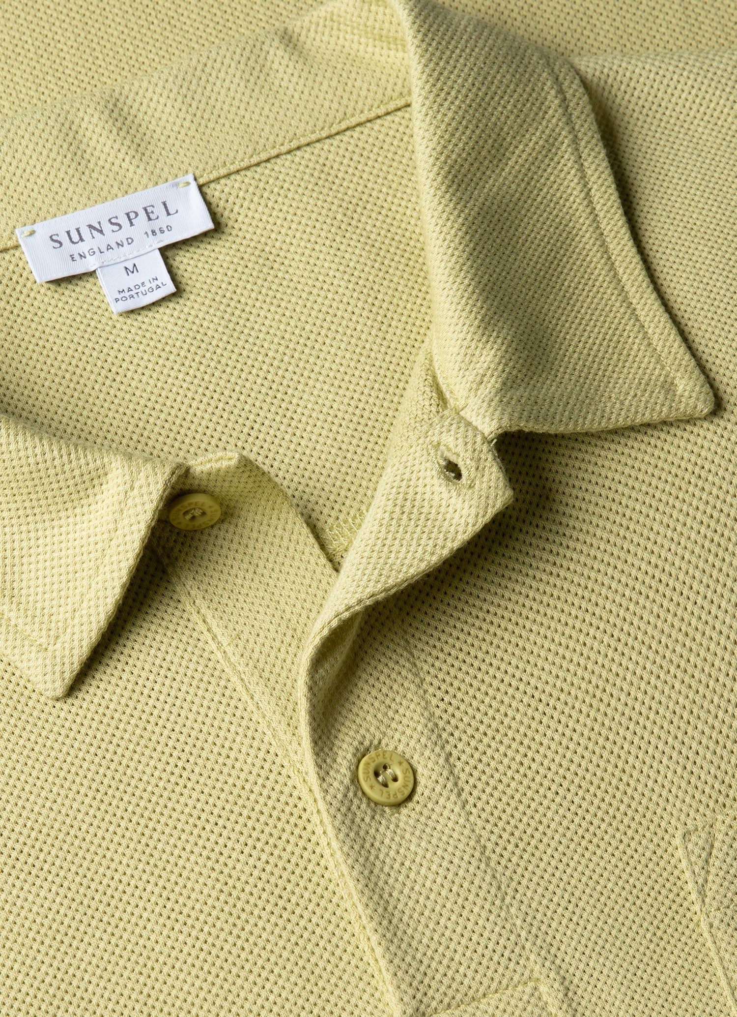 Men's Riviera Polo Shirt in Avocado - Image 4