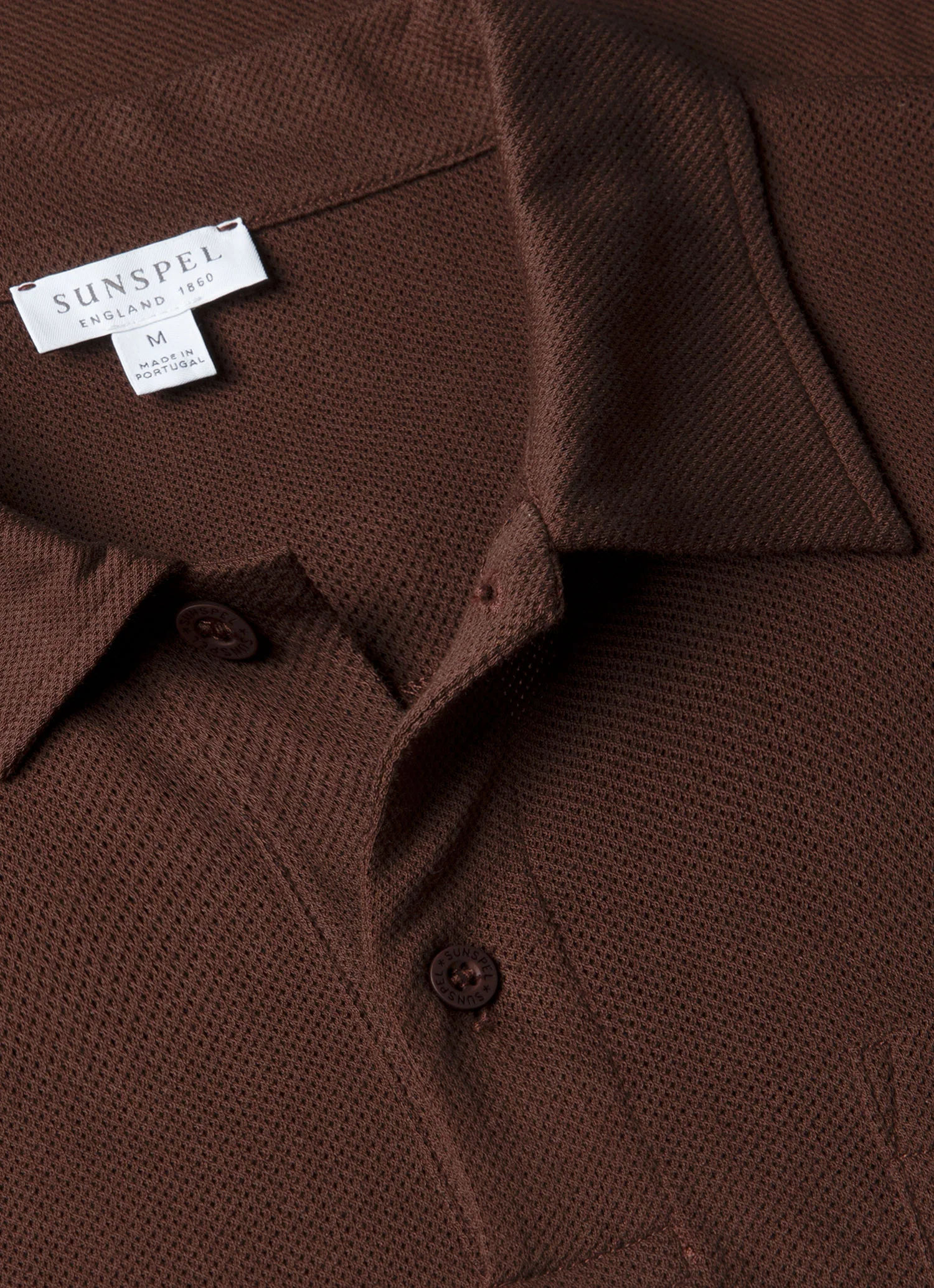 Men's Riviera Polo Shirt in Bakelite - Image 4