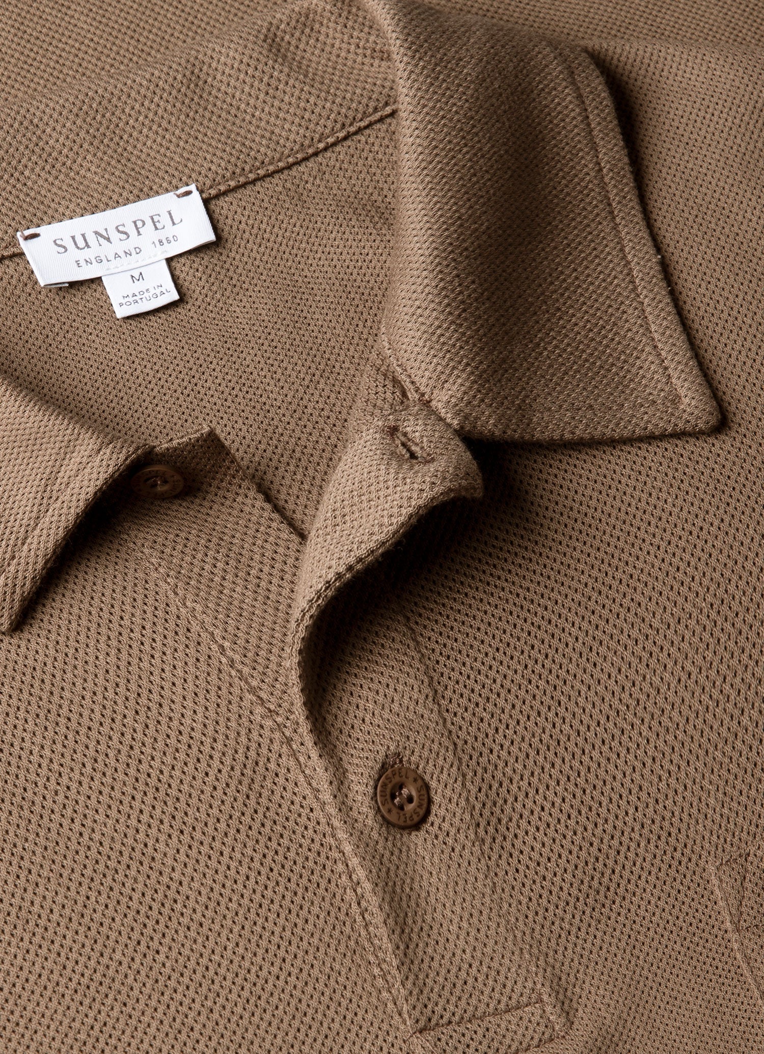 Men's Riviera Polo Shirt in Dark Cedar - Image 4