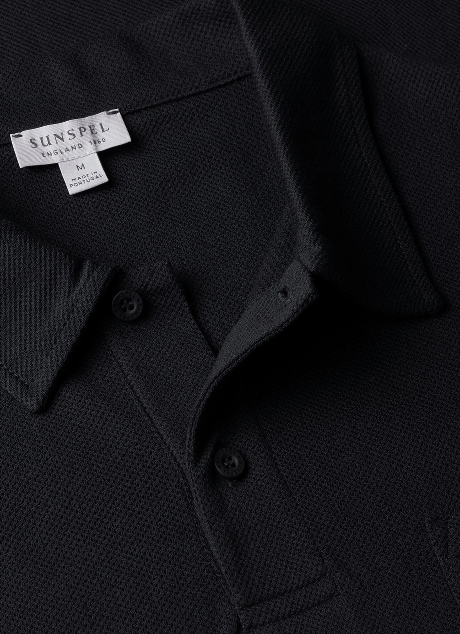 Men's Riviera Polo Shirt in Midnight Navy - Image 4