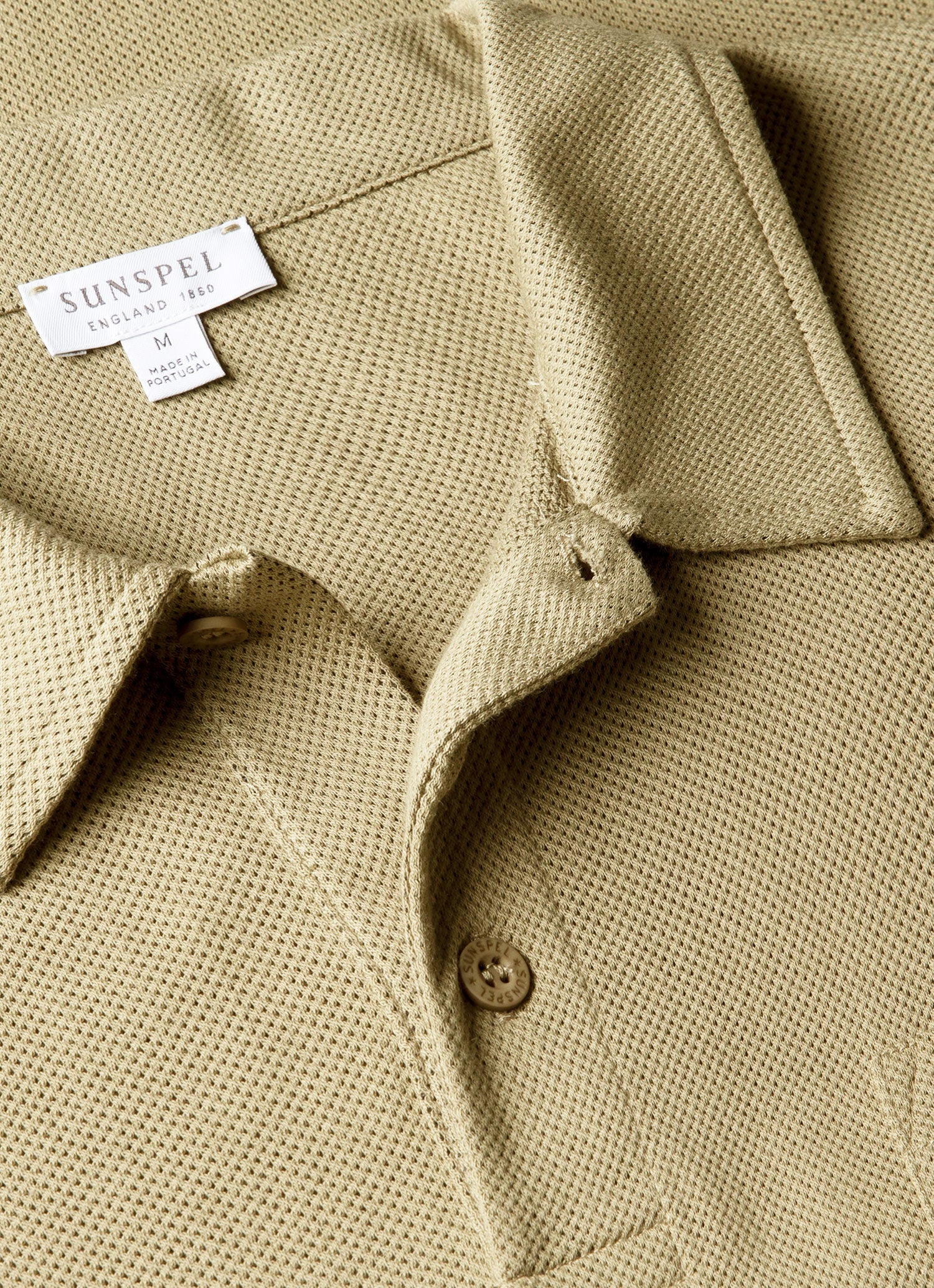 Men's Riviera Polo Shirt in Pistachio - Image 4