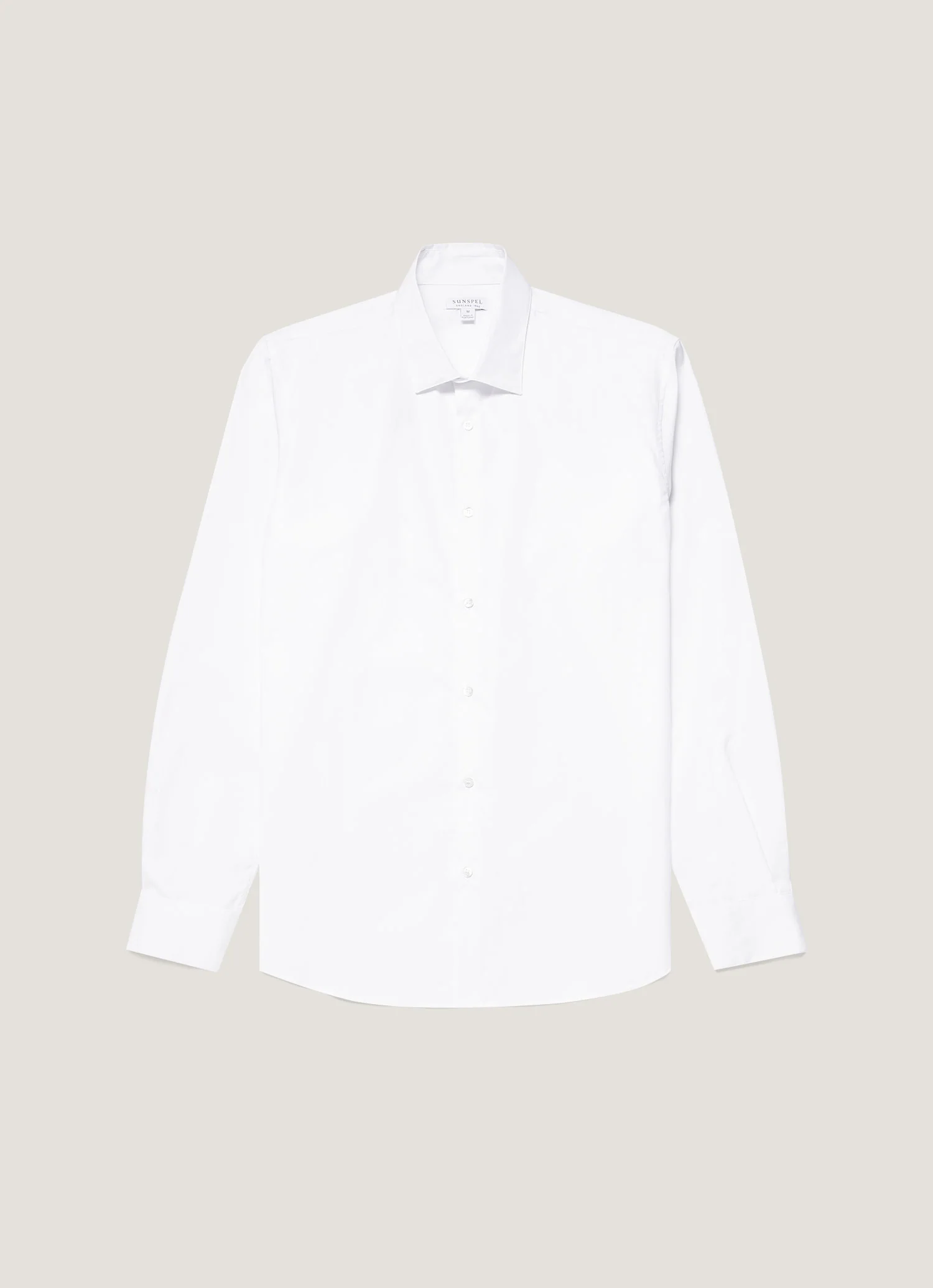 Men's Sea Island Cotton Shirt in White
