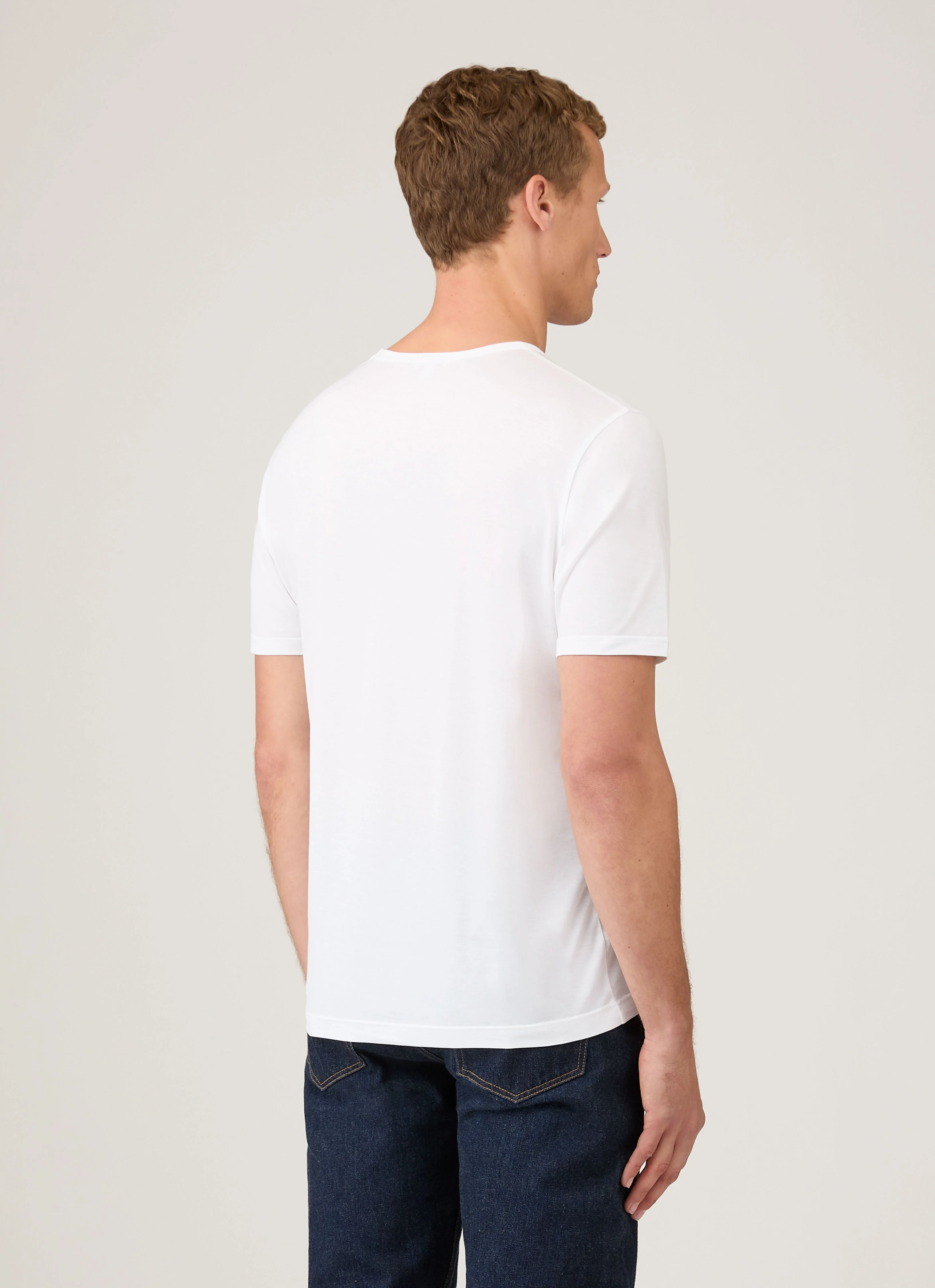Men's Classic T-shirt in White - Image 5