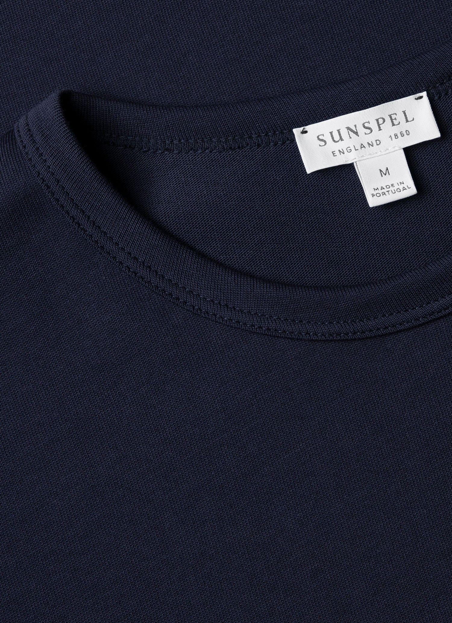 Men's Single Jersey T-shirt in Navy - Image 4