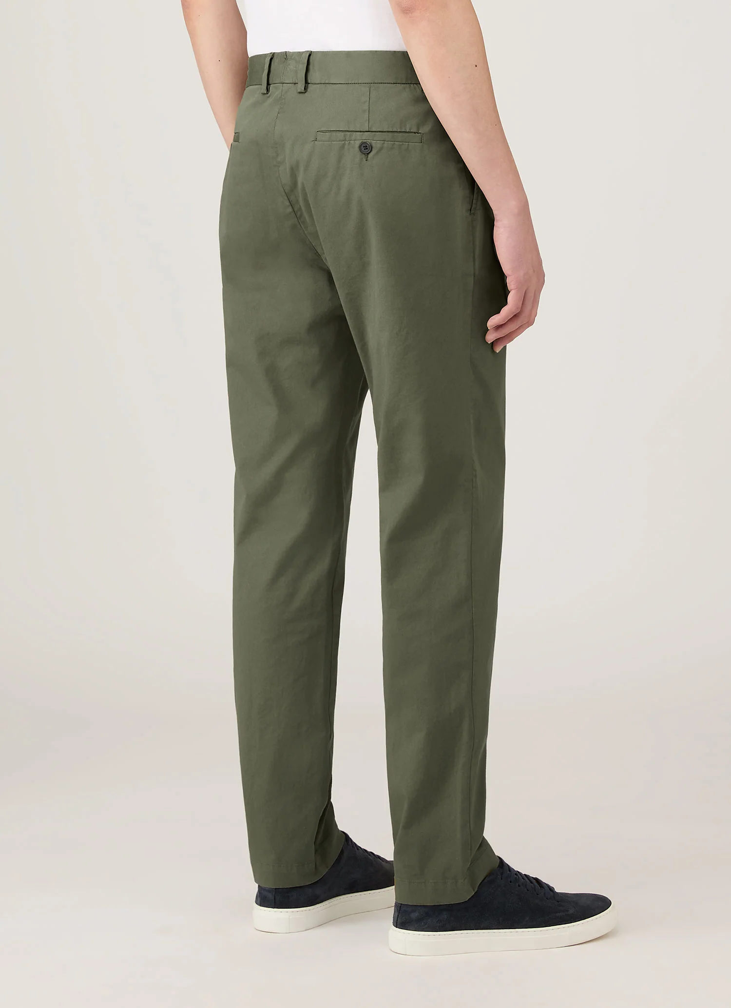 Men's Slim Fit Chino in Khaki - Image 5
