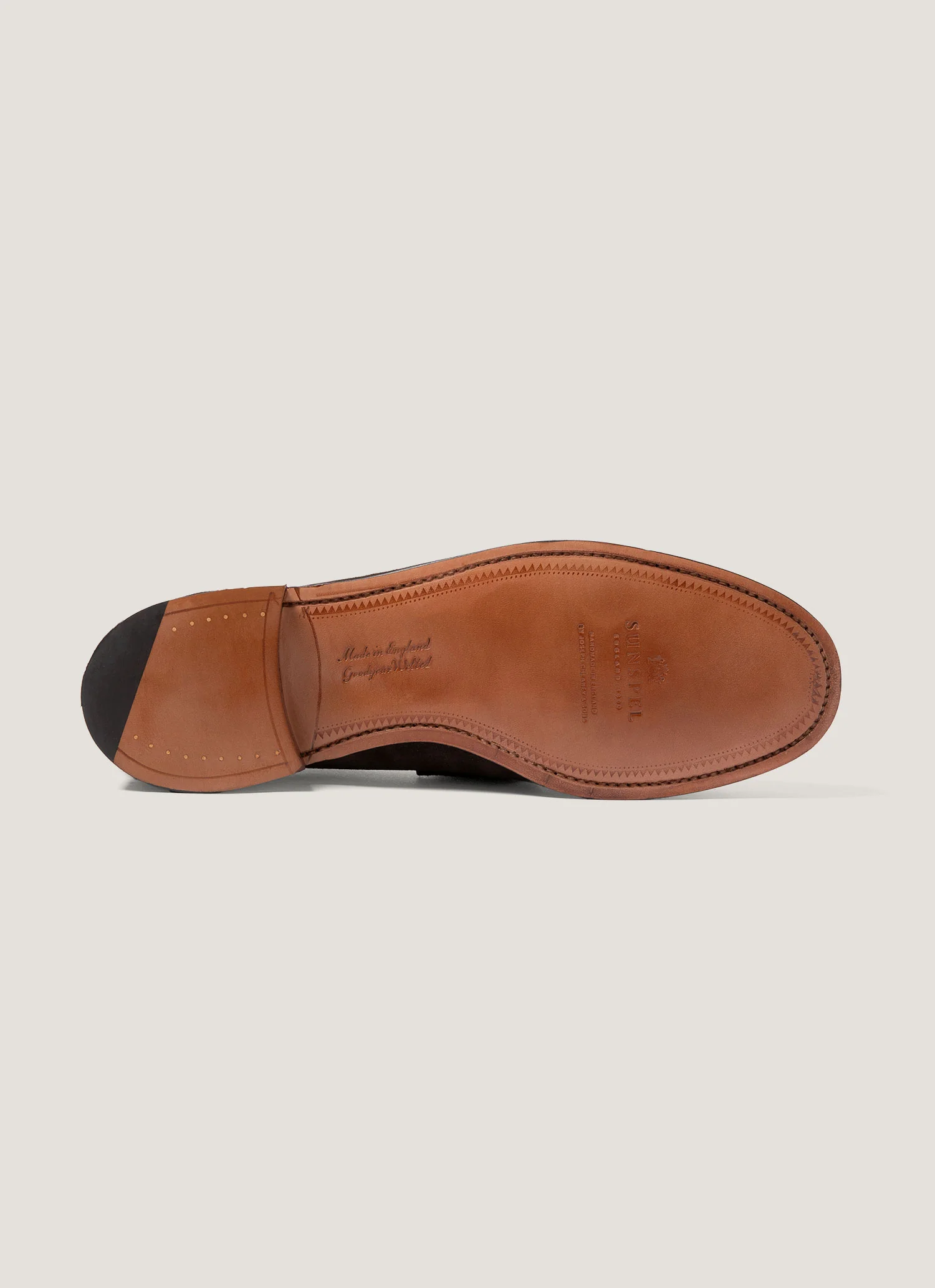 Men's Suede Loafer in Brown - Image 3