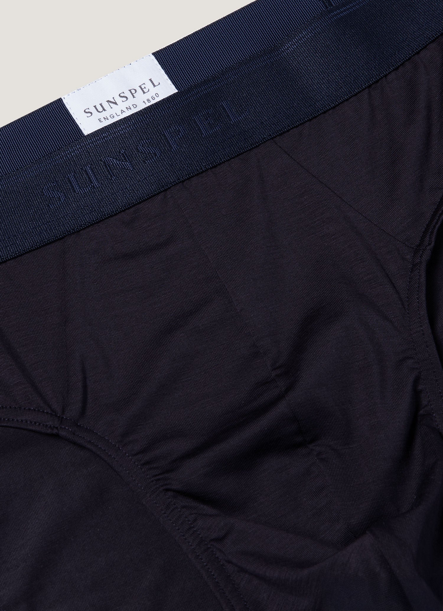 Men's Tencel™ Briefs in Navy - Image 4