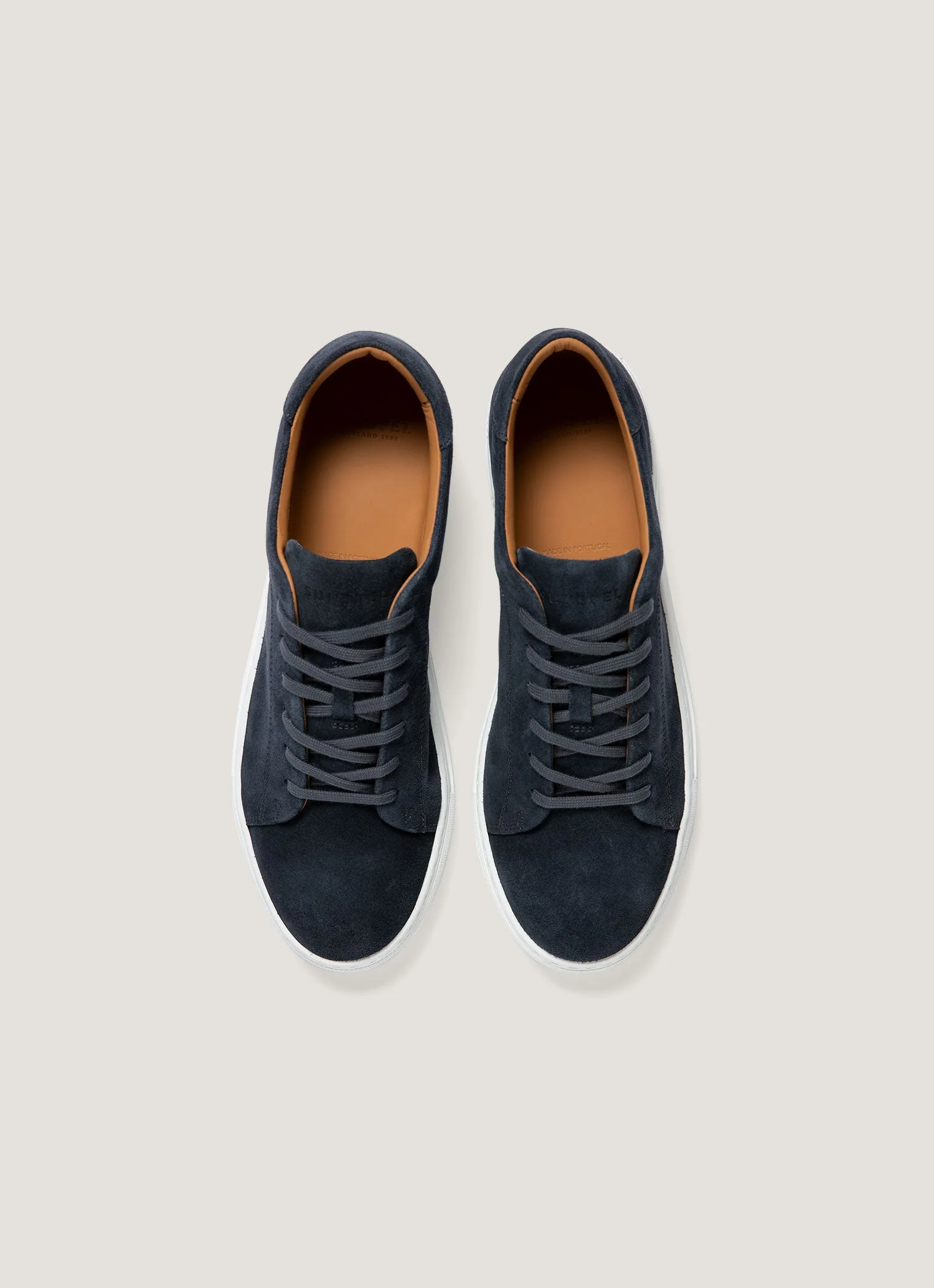 Men's Tennis Shoe in Light Navy - Image 4