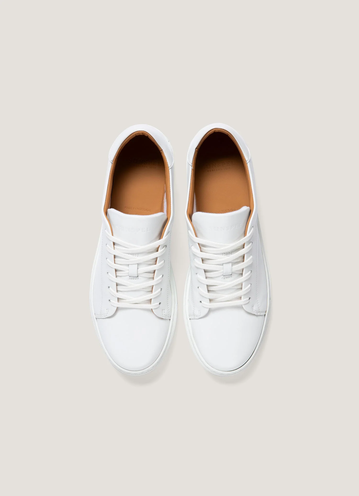Men's Tennis Shoe in White - Image 4
