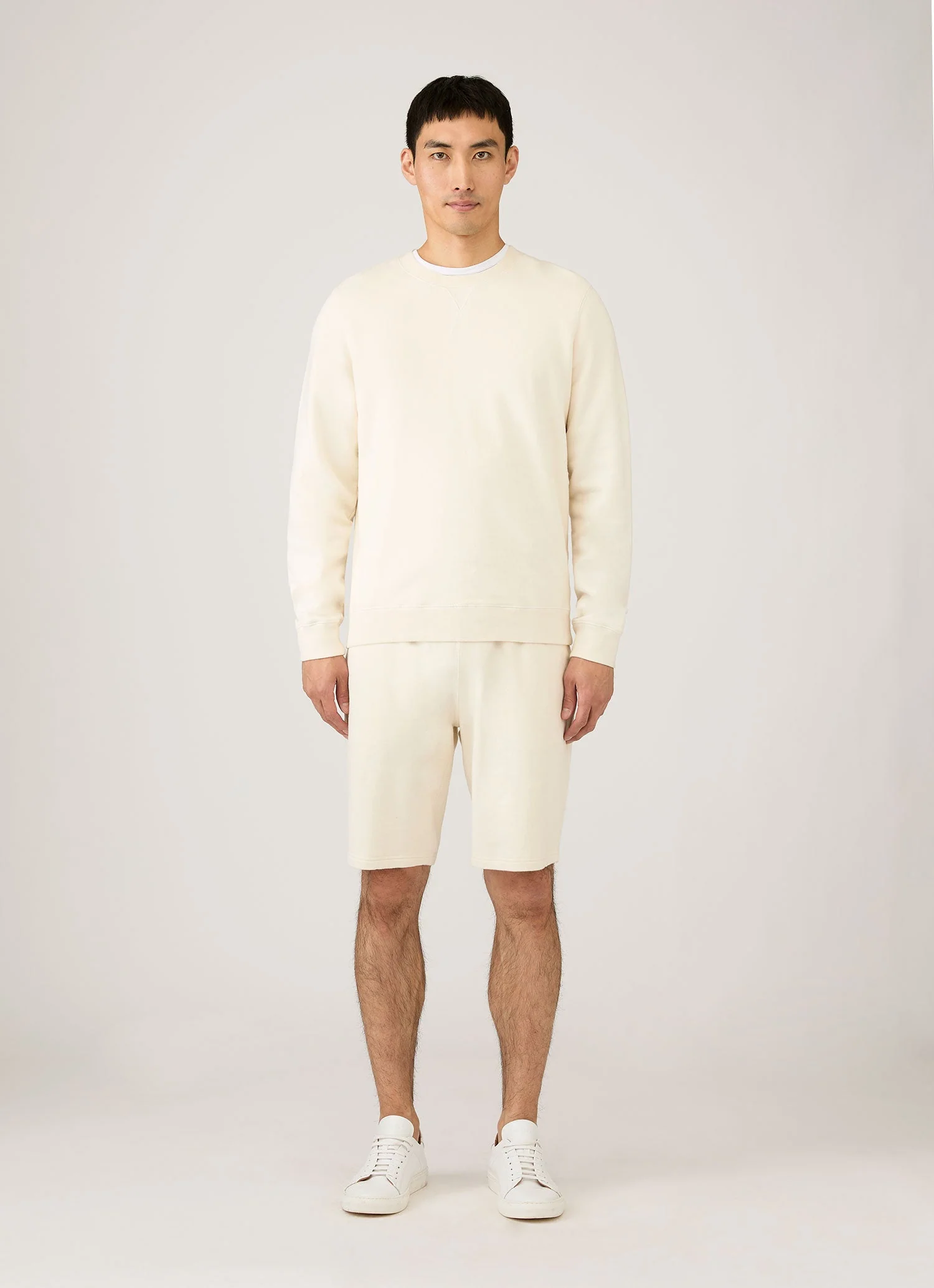 Men's Undyed Loopback Shorts in Undyed - Image 3