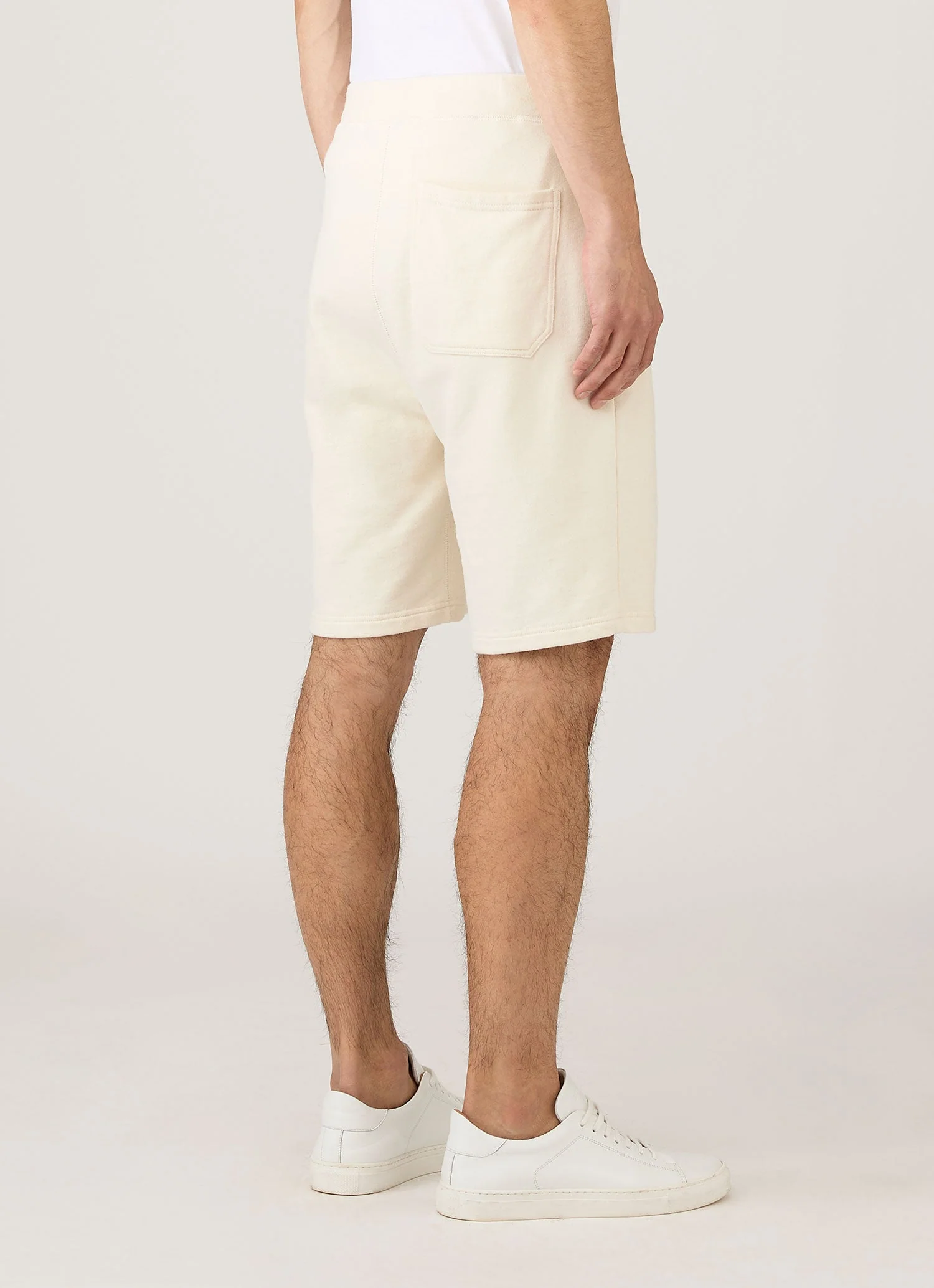 Men's Undyed Loopback Shorts in Undyed - Image 5