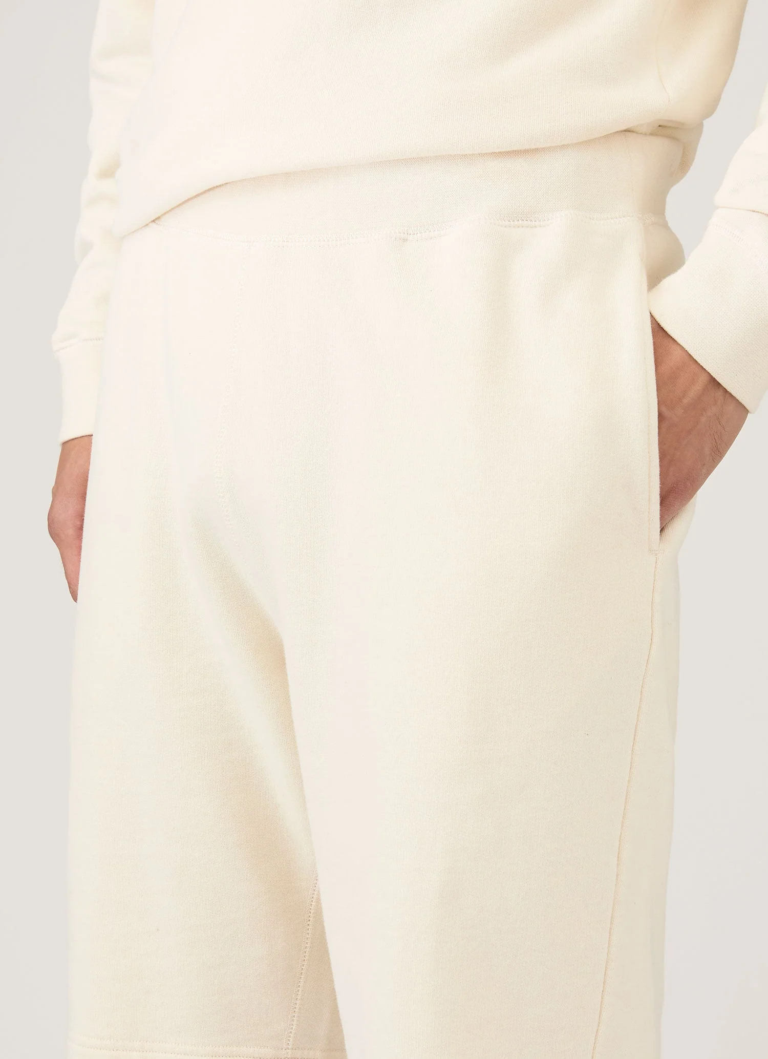 Men's Undyed Loopback Shorts in Undyed - Image 6