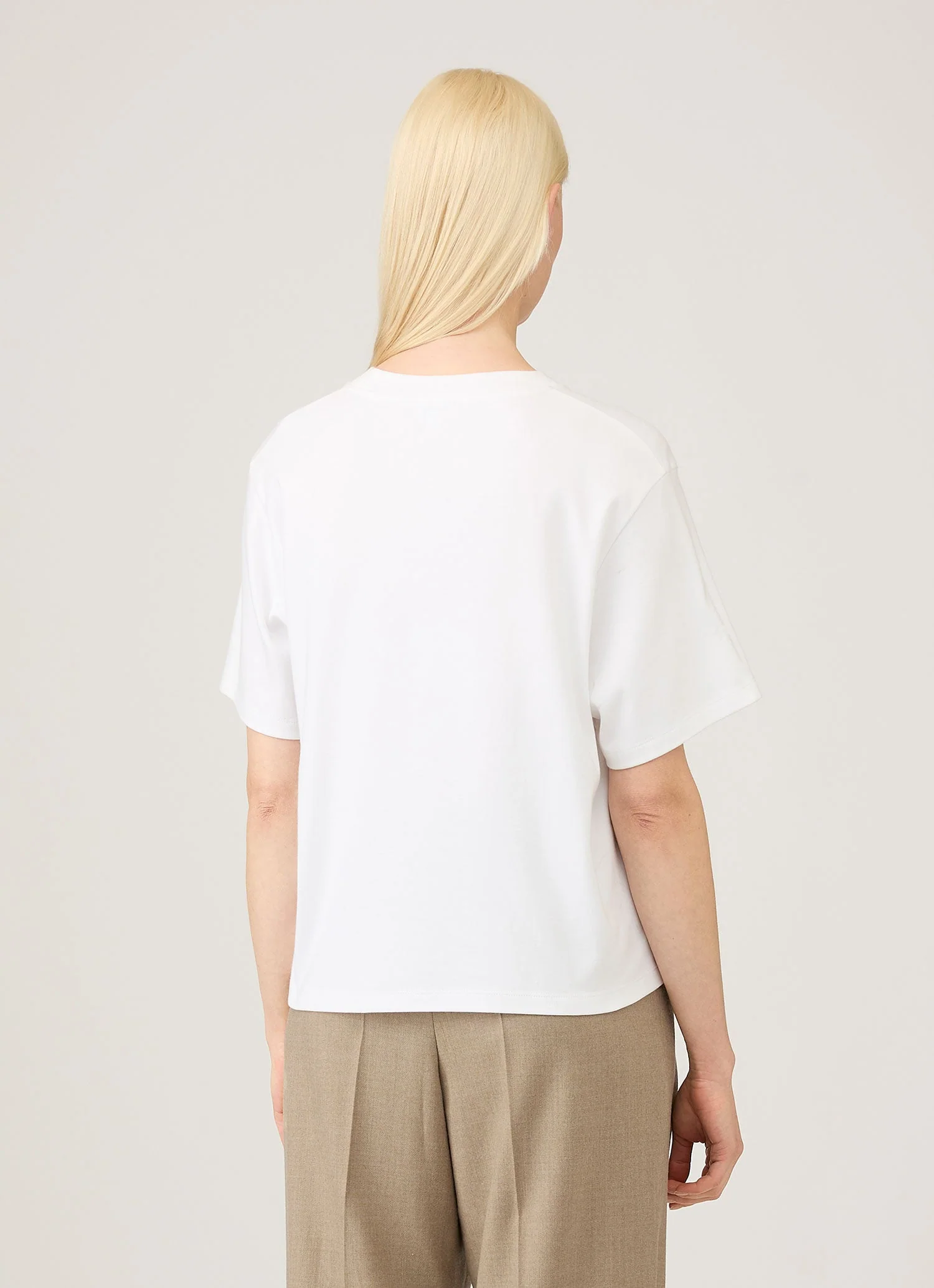 Women's Boxy Heavyweight T-shirt in White - Image 3
