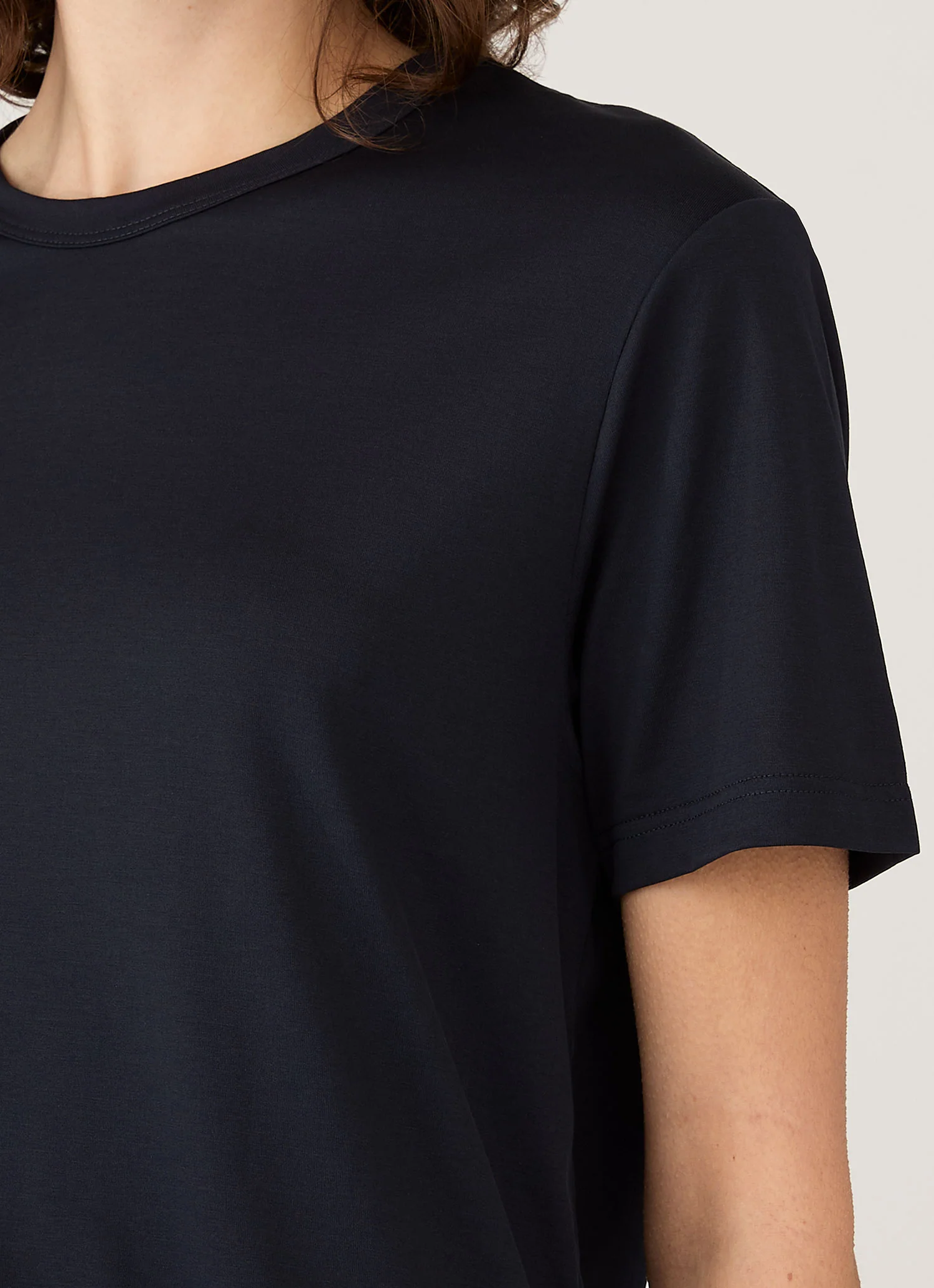 Women's Relaxed Fit T-shirt in Midnight Navy - Image 4